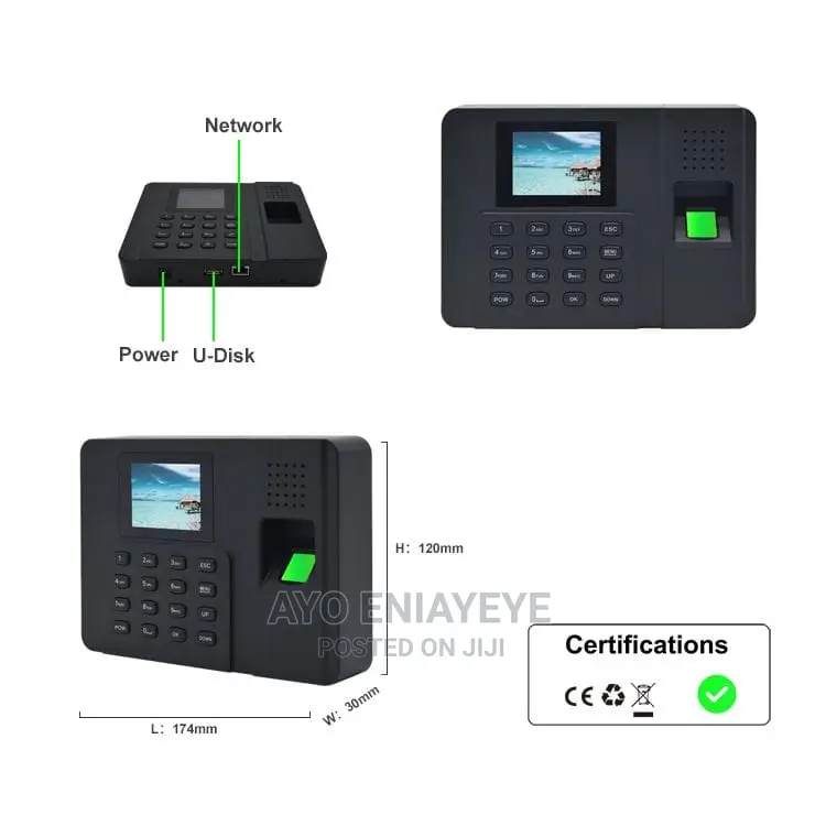 Finger Print Time Attendance Machine
