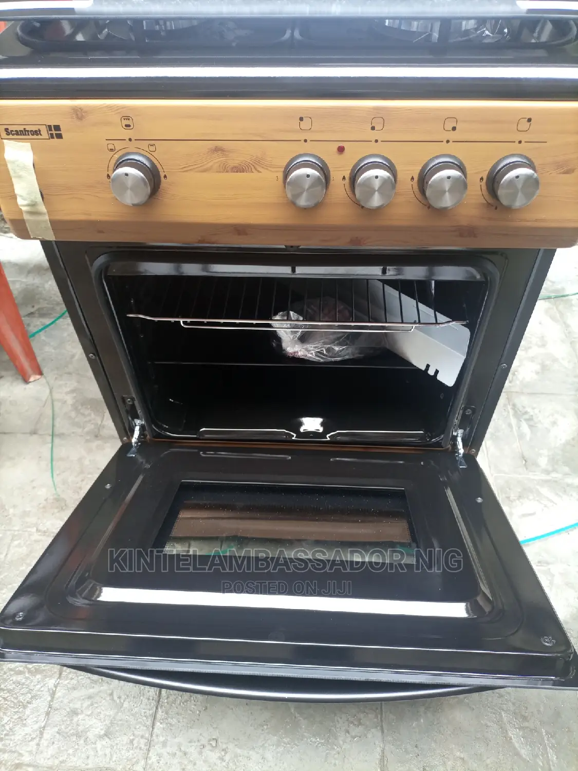 Scanfrost 3 Plus 1 Burner Cooking Gas