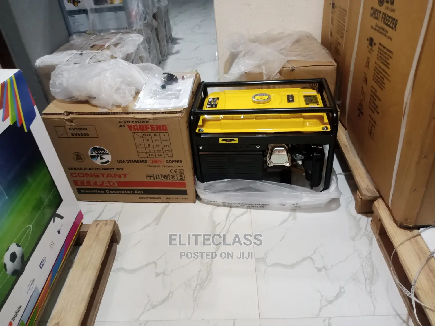 Sv6800 Elepaq 4.5kva Manual Generator