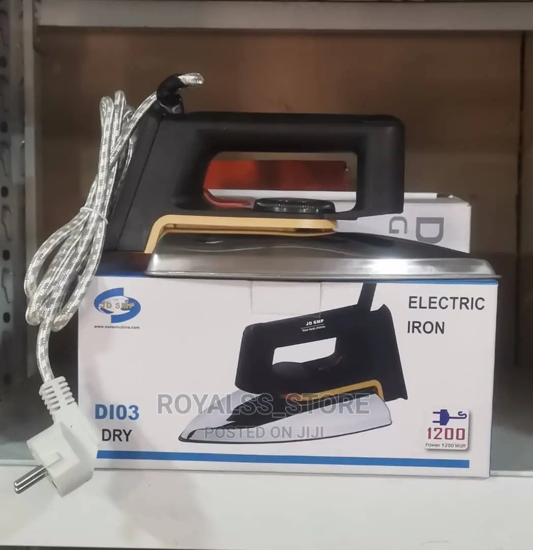 Electric Dry Iron (Nonstick Sole Plait)