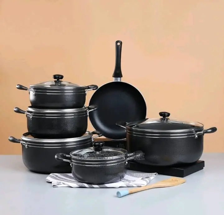 6 Sets of High Quality Cookware Nonstick Pot