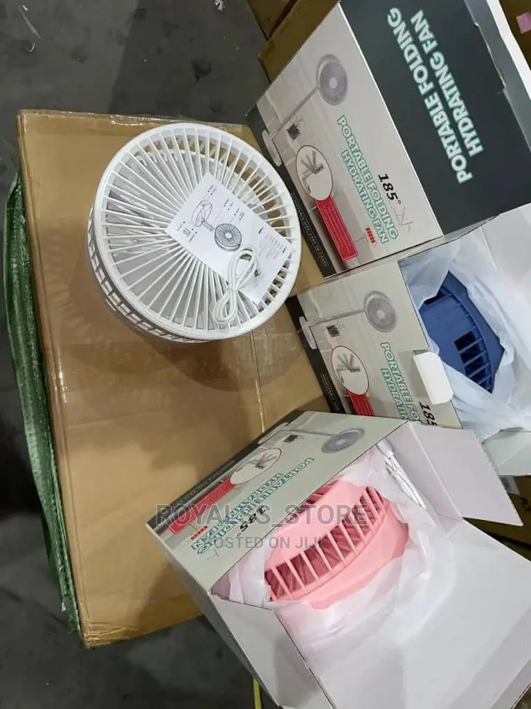 USB Portable and Foldable Rechargeable Fan