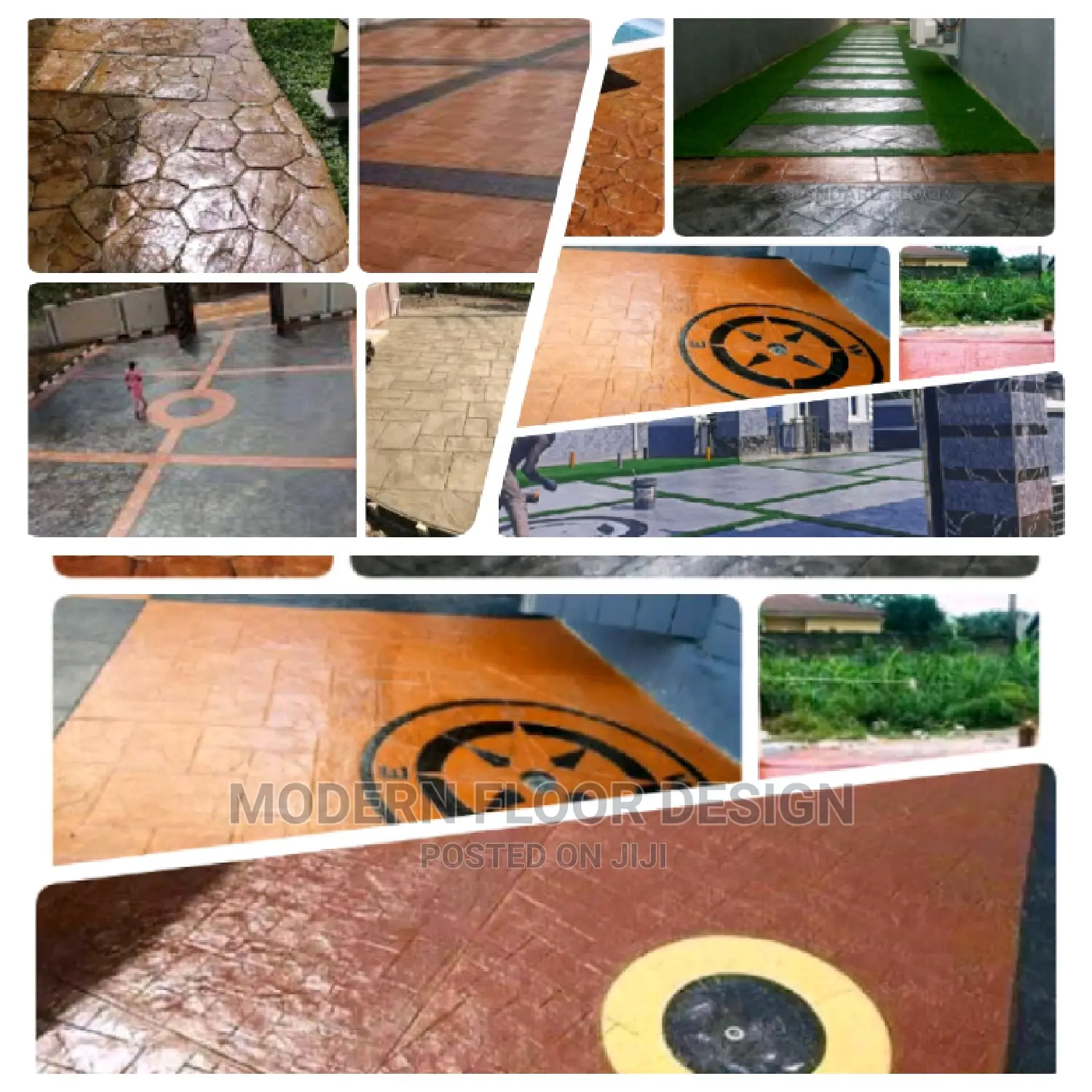 Power Modern Stamps Floor