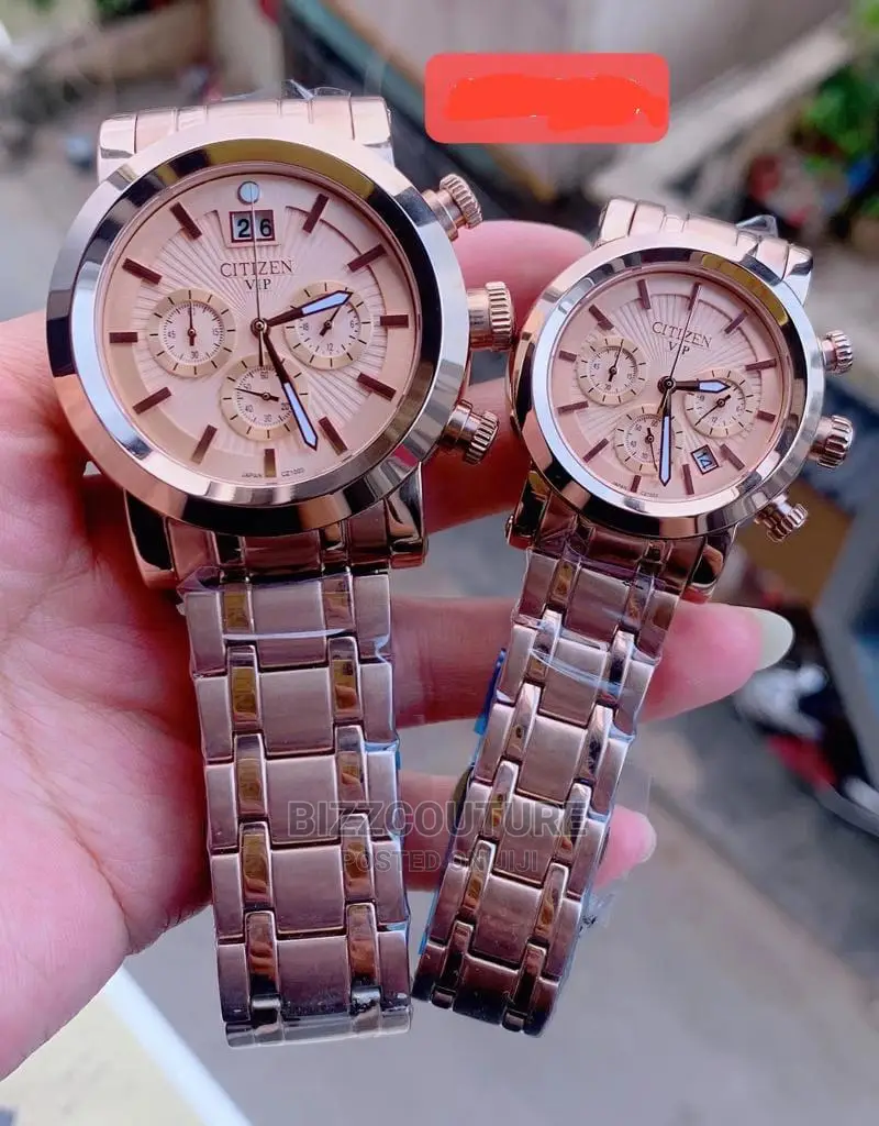 Orignal Rose Gold Couples Watches Available in Store