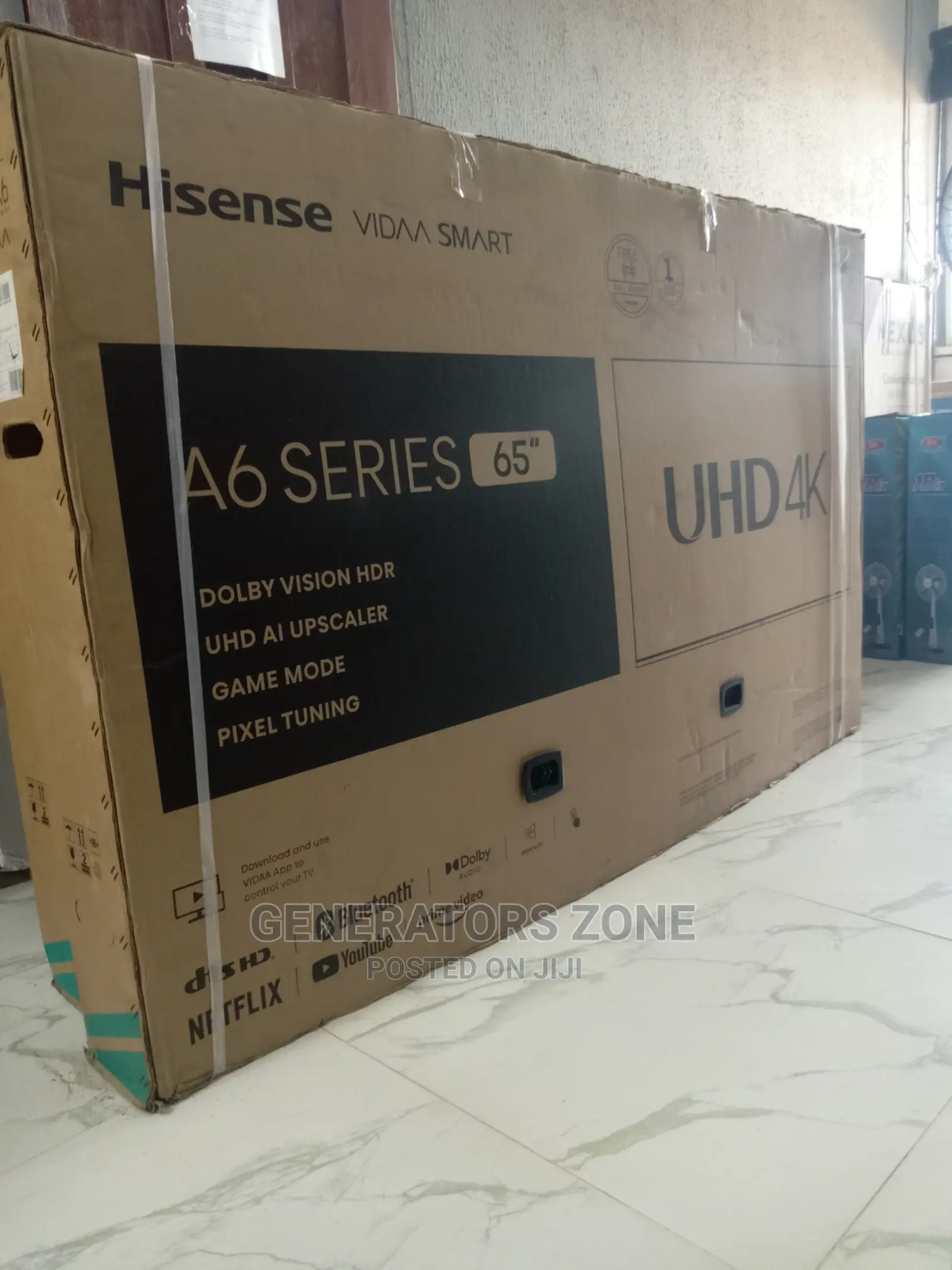 65'' Hisense Uhd Smart Tv+ Netflix