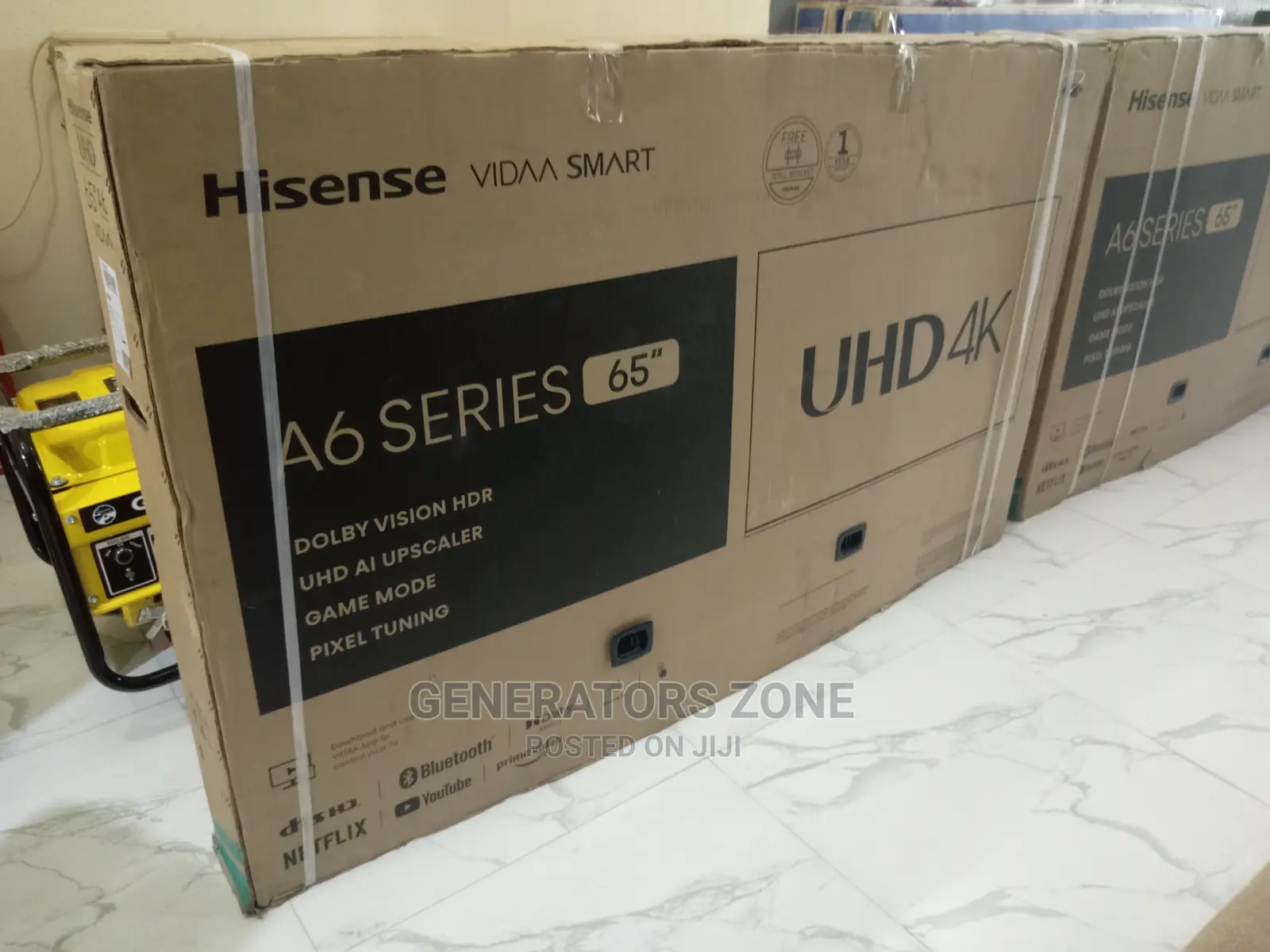 Hisense 65" Uhd Smart Google Tv - 65a6h