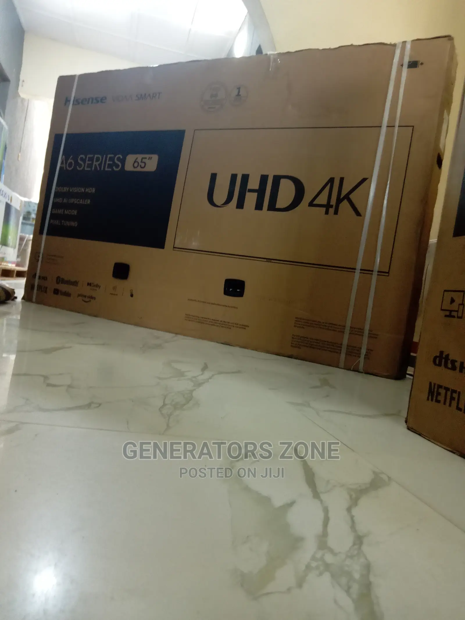 Hisense 65 Inch 65A6H Smart Uhd LED Tv+Free Wall Bracket.
