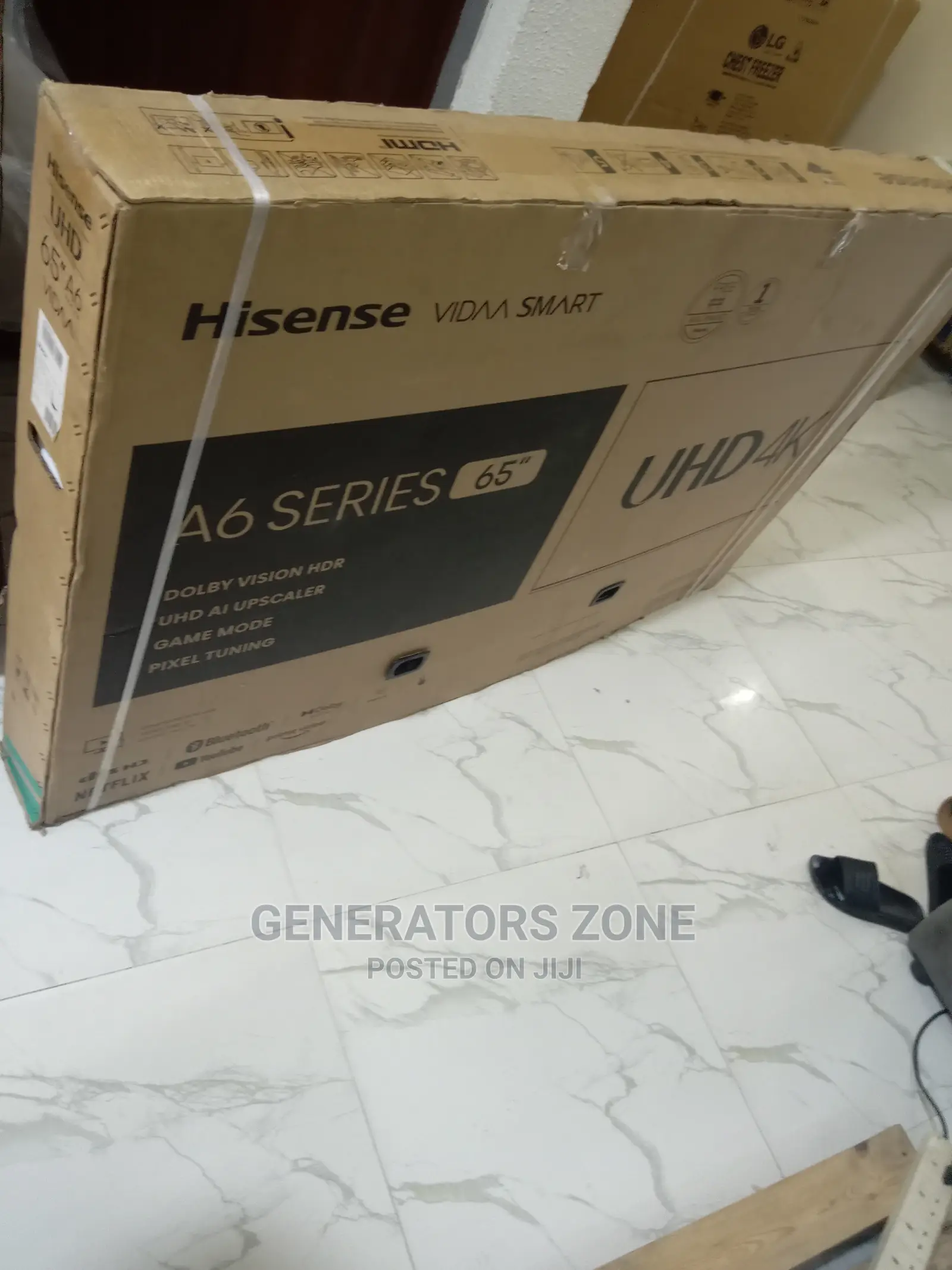 Hisense 65 In. UHD Smart Tv 65a6h WITH WIFI