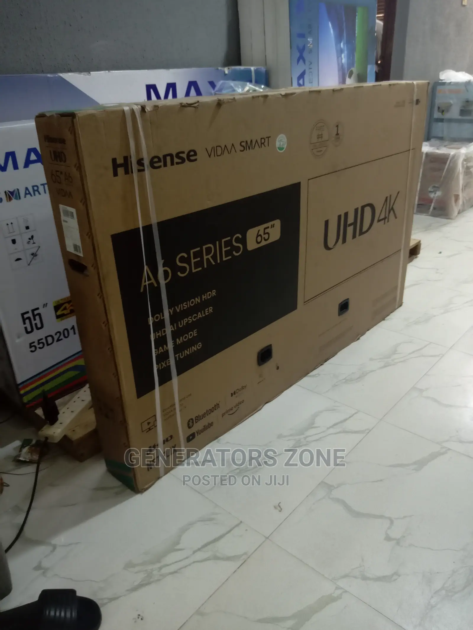 Hisense Uhd Smart Tv Netflix+Appstore (65a6h)