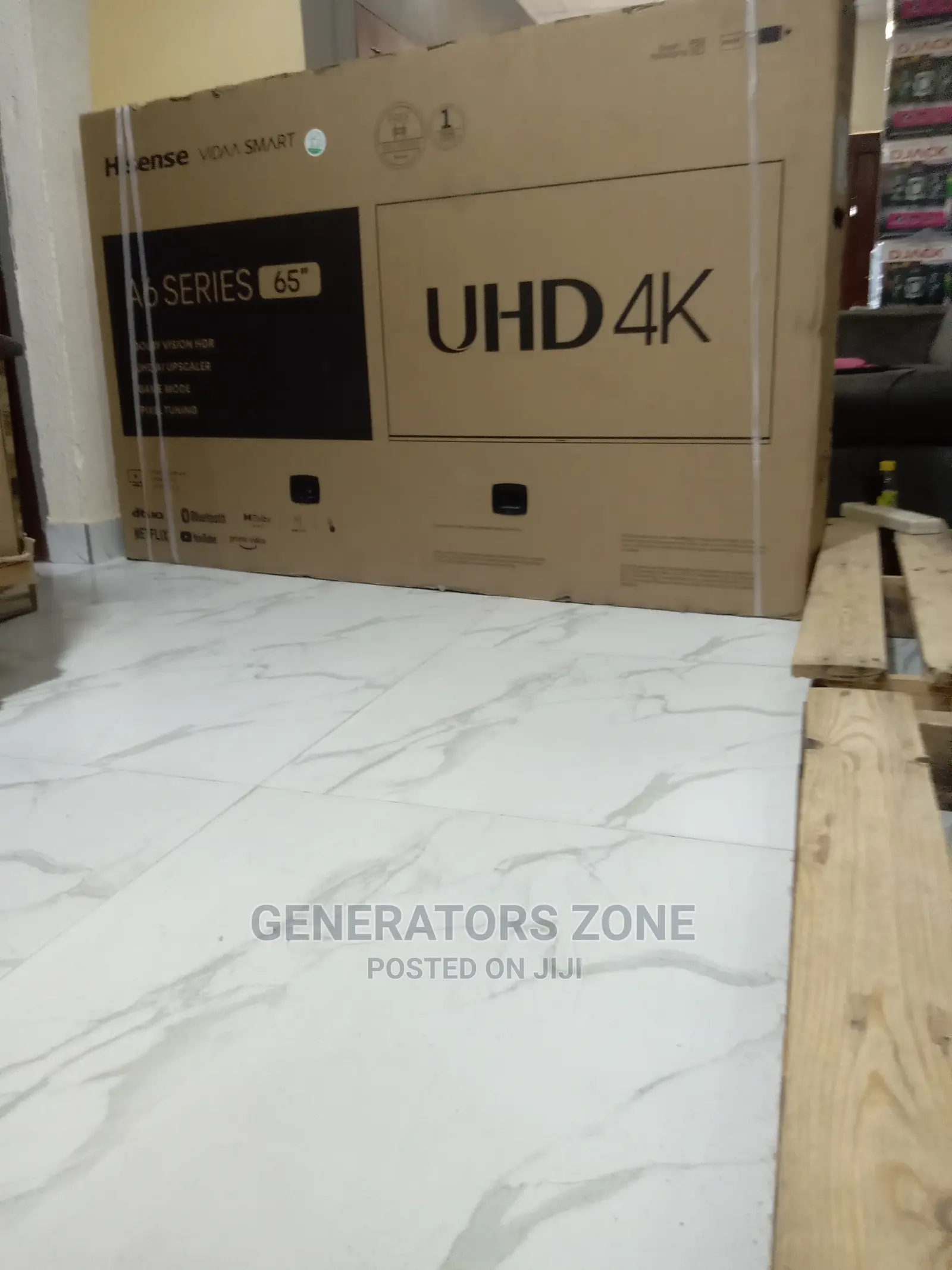 Hisense 65-Inch-Uhd (Smart Tv)Featuring Pixel Tuning(Usb)