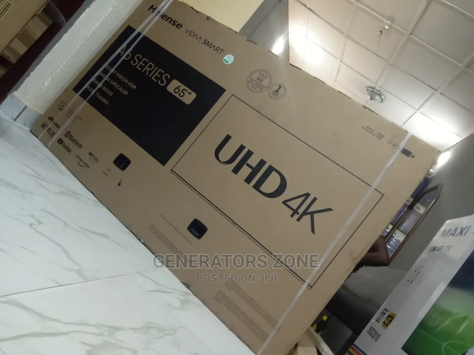 Hisense Uhd LED Smart(Tv)- 65''-65a6h