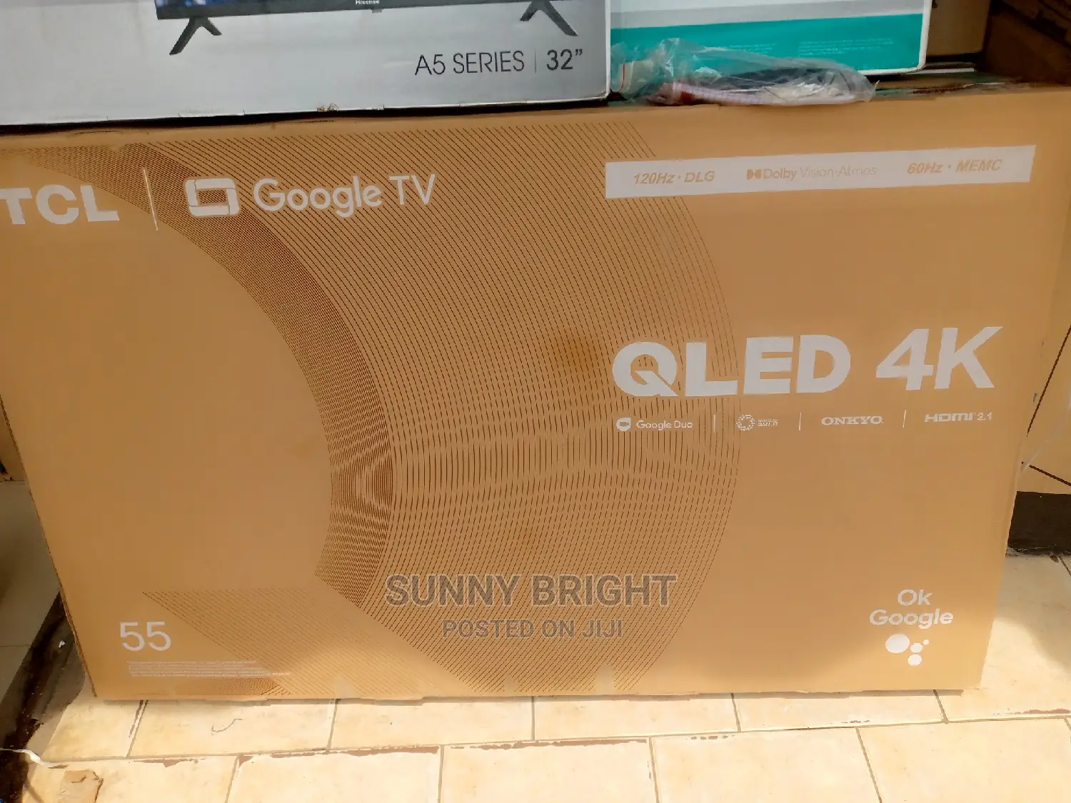 TCL Qled Smart Tv 55inches Google Tv