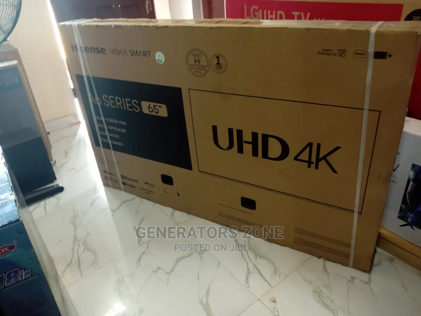 Introducing the New Hisense Vidaa 65 Inches UHD Smart TV