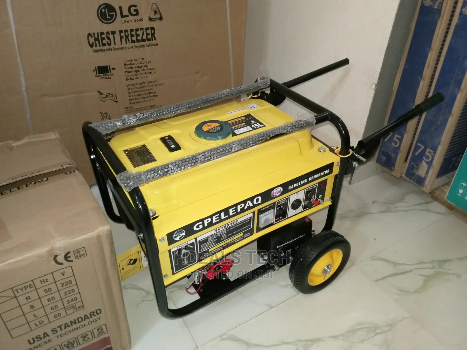 Brand New Gp-Elepaq Automatic Generator [SV7800E2].