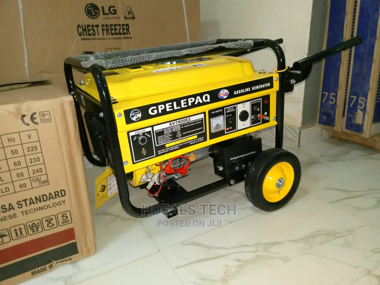 Latest Gp-Elepaq Automatic Generator [SV7800E2].