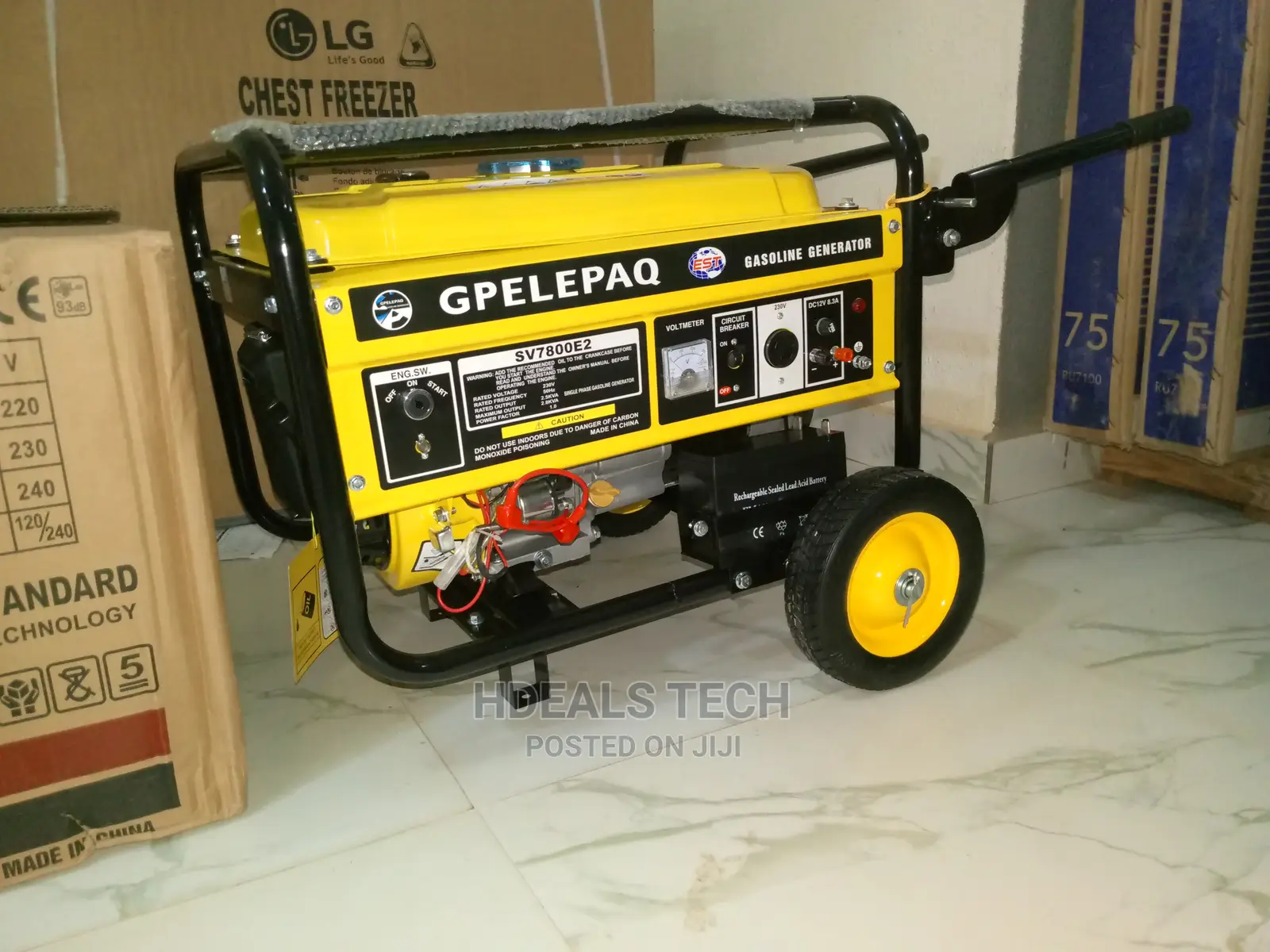 Latest Gp-Elepaq Automatic Generator [SV7800E2].