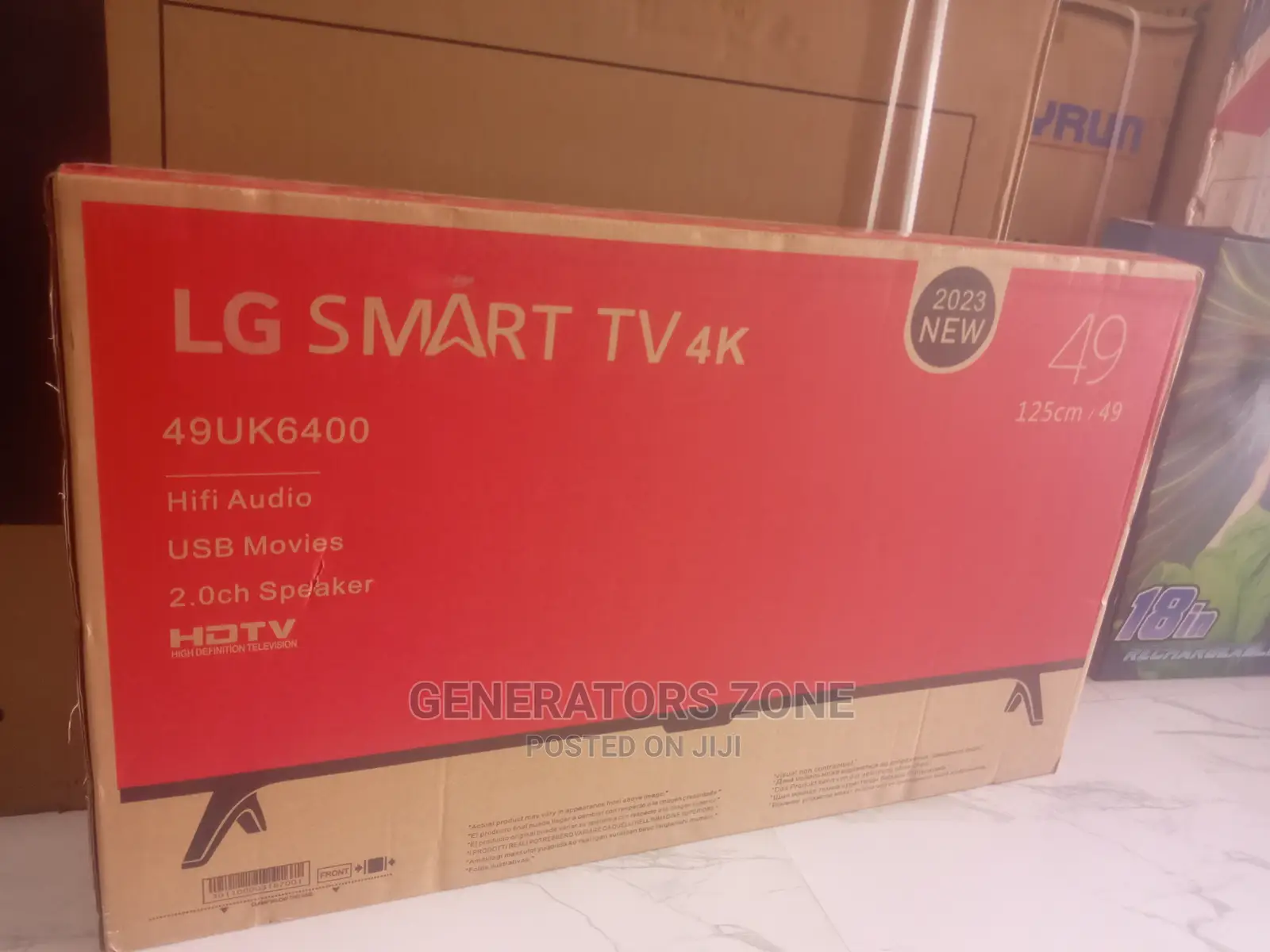 Brand New LG 49 Smart Tv(Original)