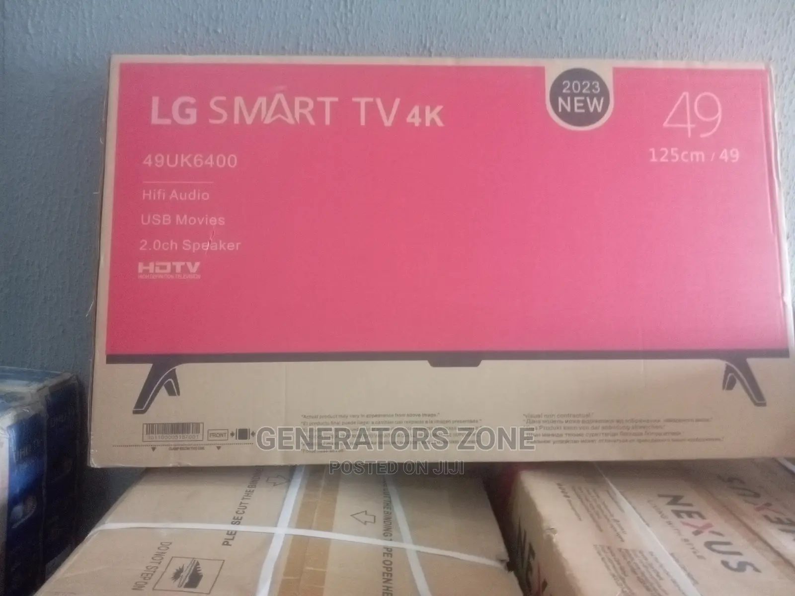 Ultra Hd Smart Tv Lg Tv 49uk6400 +Remote +MIRACAST,USB,AV