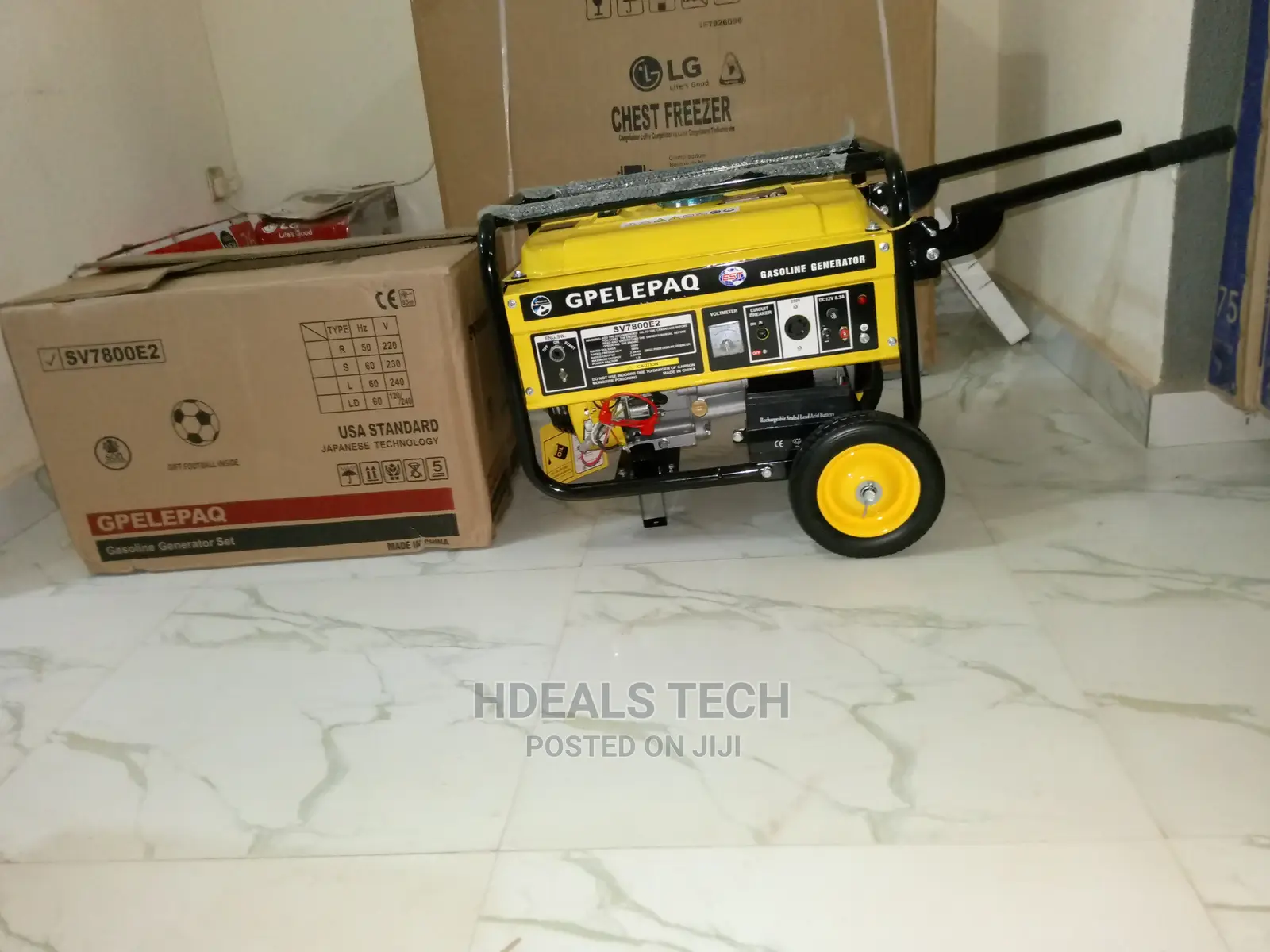 Brand New Gp-Elepaq 5.0KVA Automatic Generator [SV7800E2].