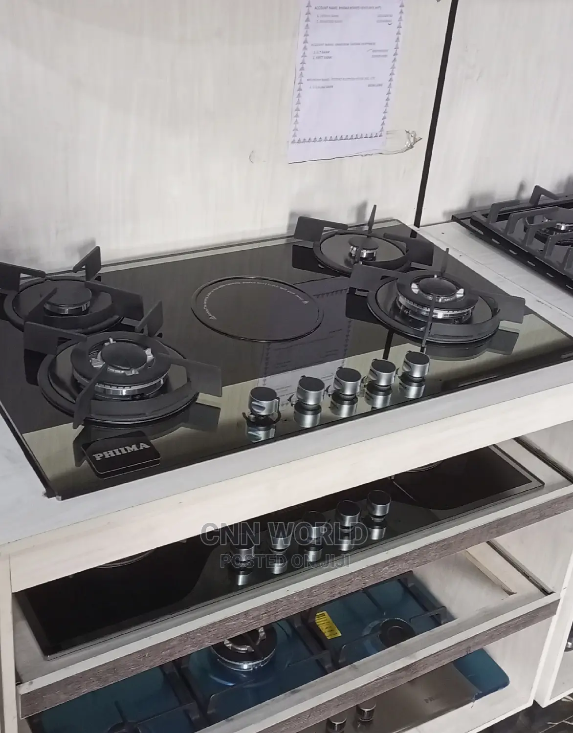 High Quality Phima 90cm Build in Gas 4 by 1 Automatic
