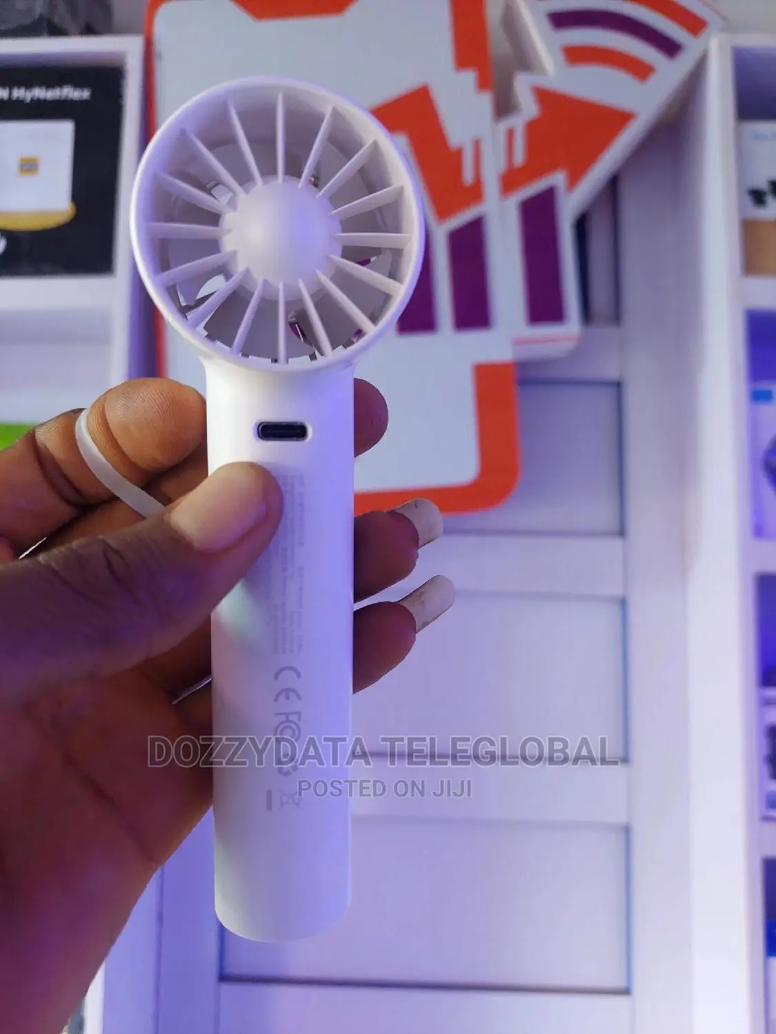 Baseus Portable Handheld Fan | Portable Fan Power Bank