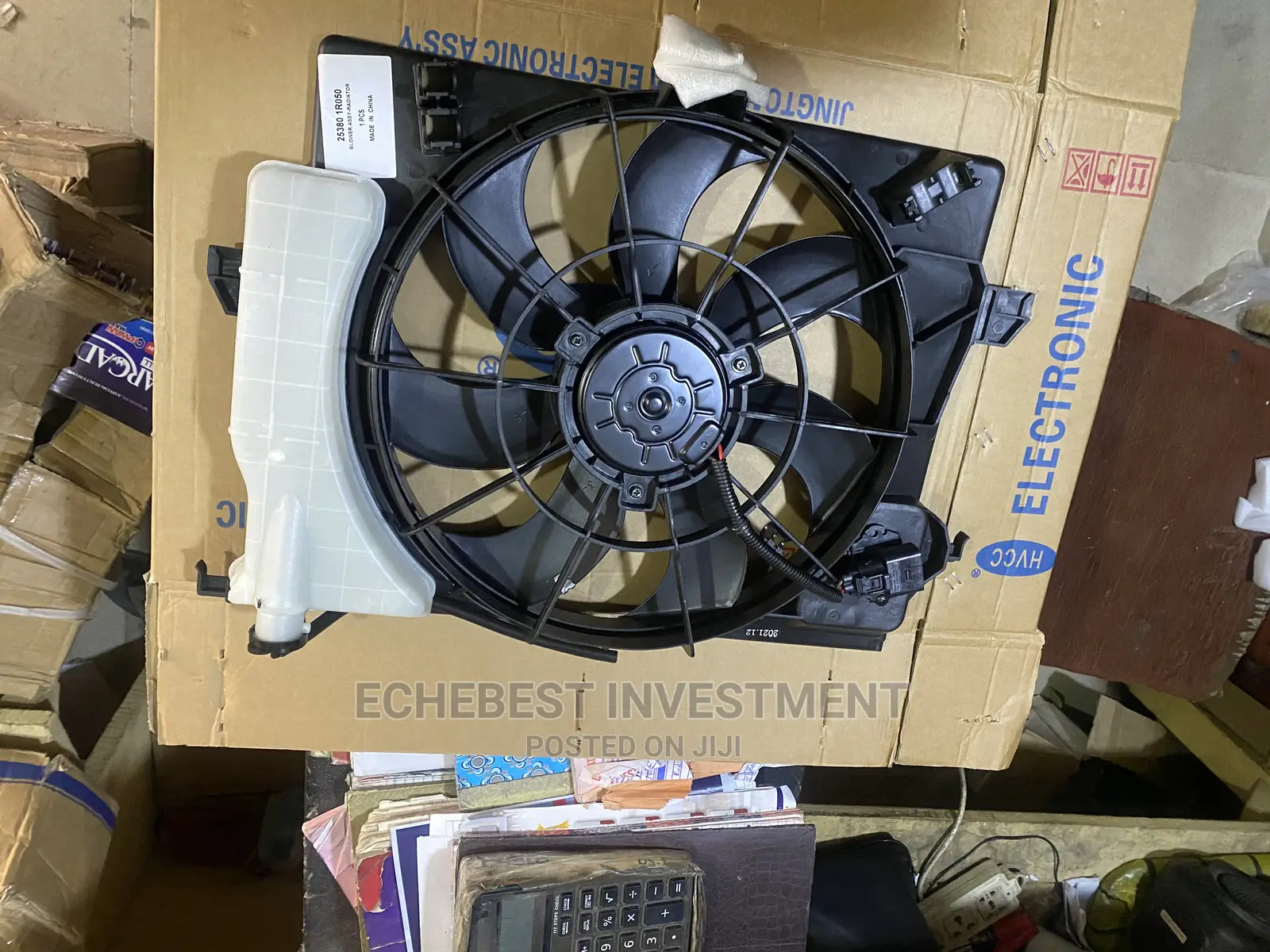 Complete Original Ac Fan, Radiatior Fan Kia Rio/Accent 2012