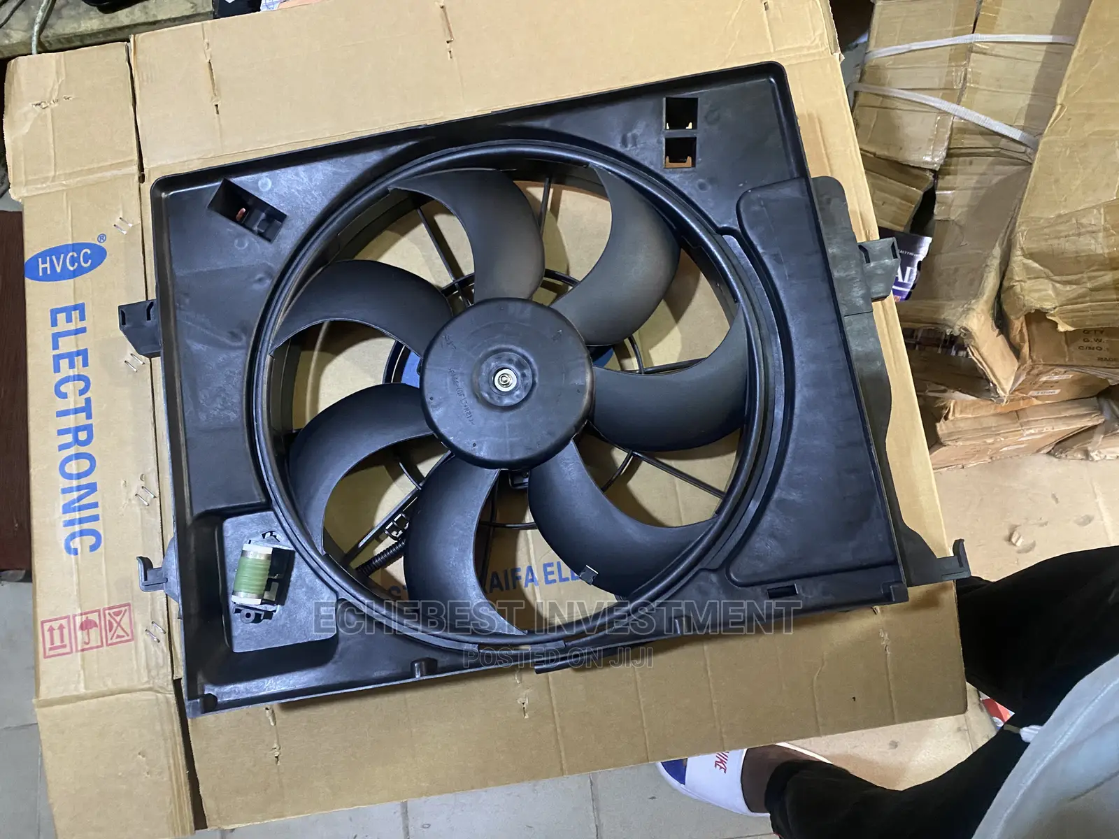 Complete Original Ac Fan, Radiatior Fan Kia Rio/Accent 2012