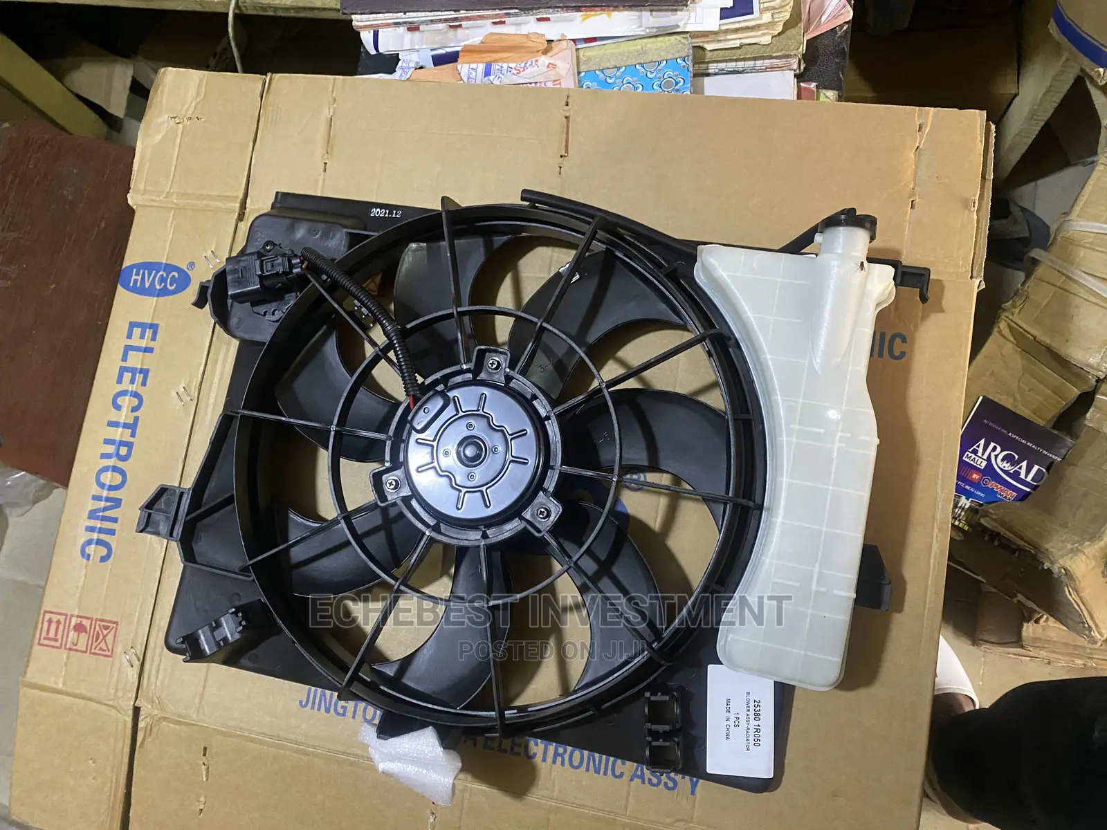 Complete Original Ac Fan, Radiatior Fan Kia Rio/Accent 2012