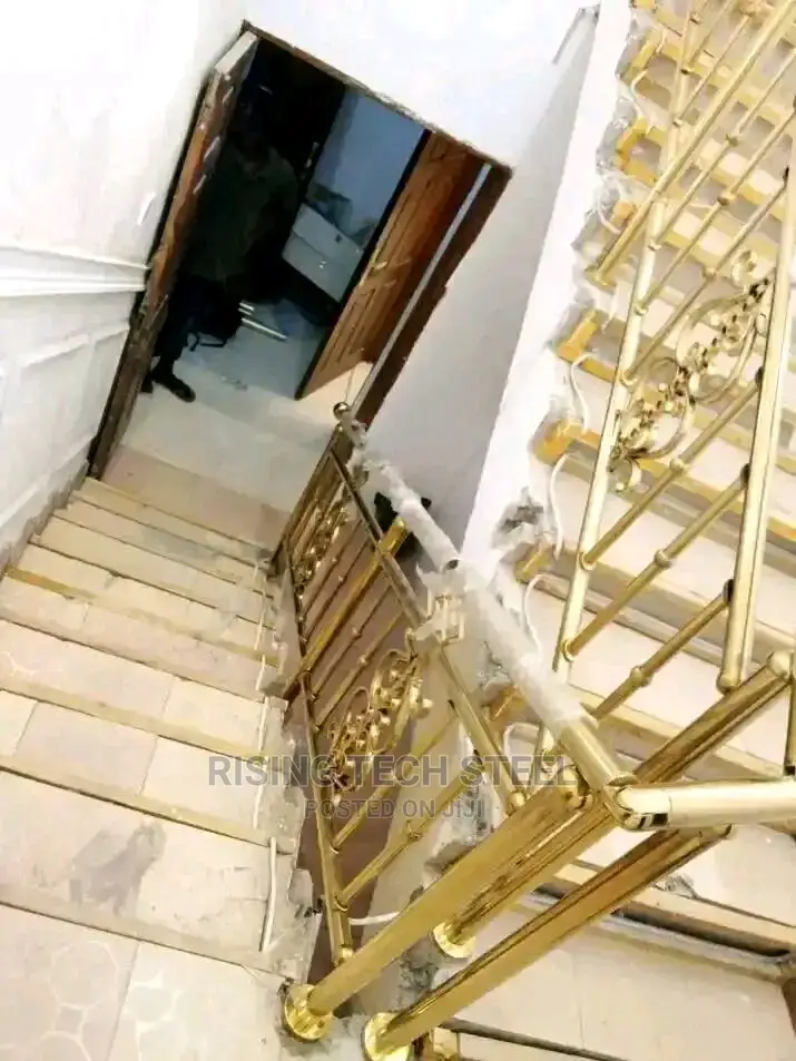 Staircase All In Gold