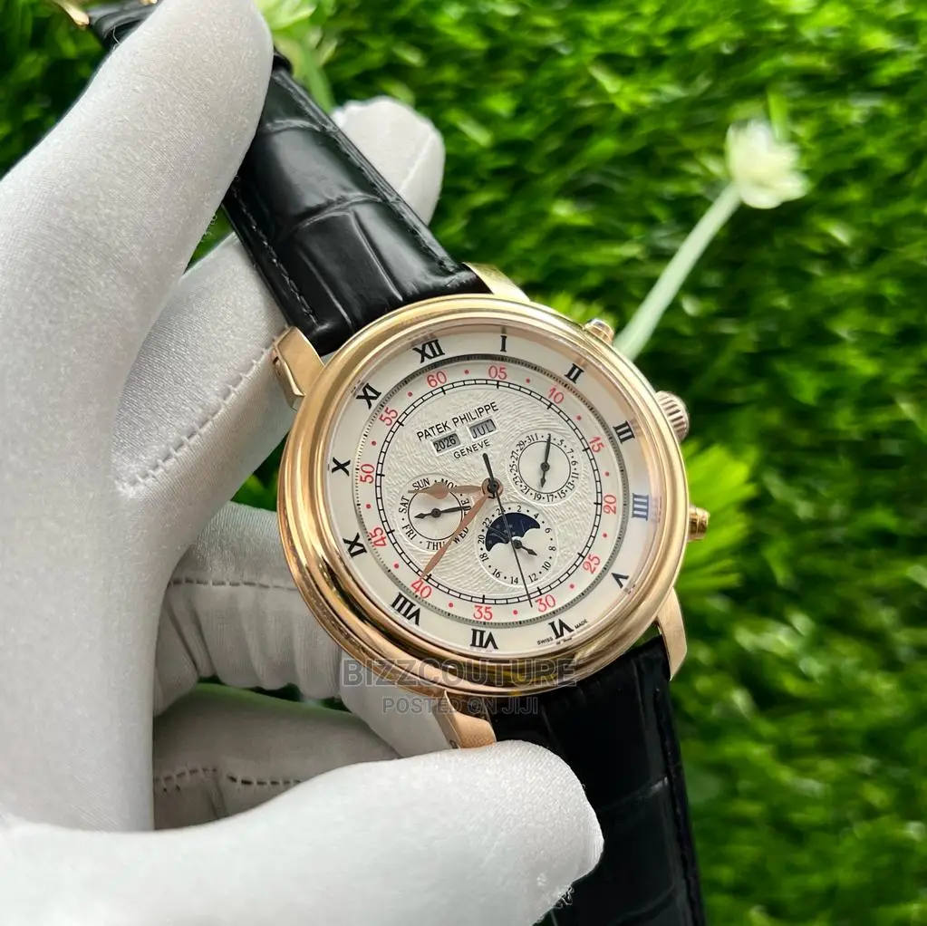 Original PATEK PHILIPPE Leather Strap Available in Store