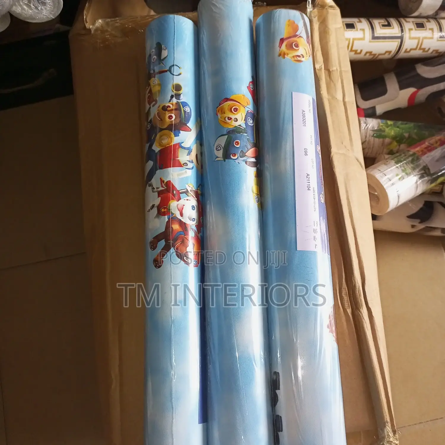 Tm Interiors Exclusive Kiddies Xracter 3d Wallpaper