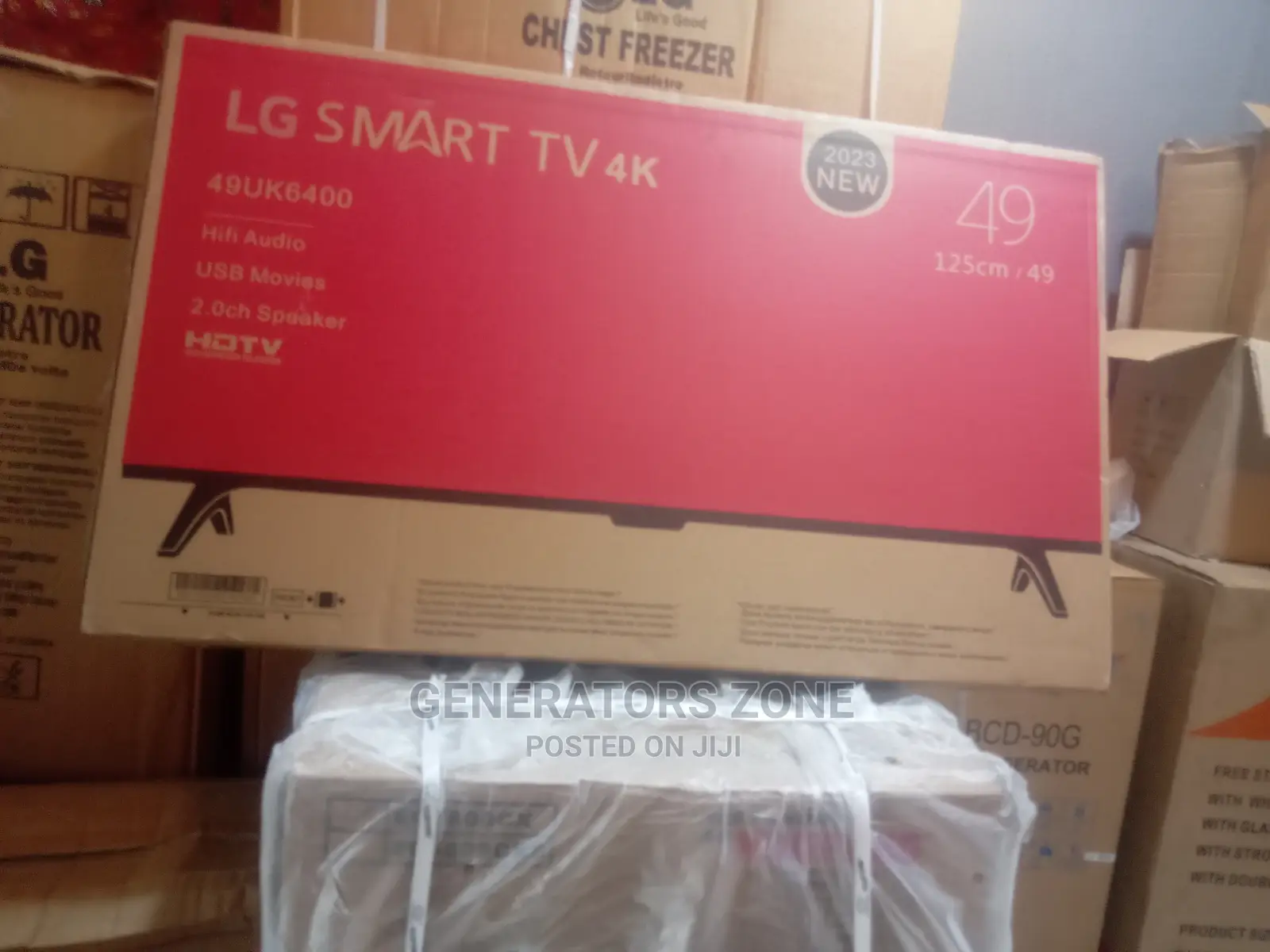 Lg-49''-Inch-Uhd Brand New Televison( a Year Warranty)