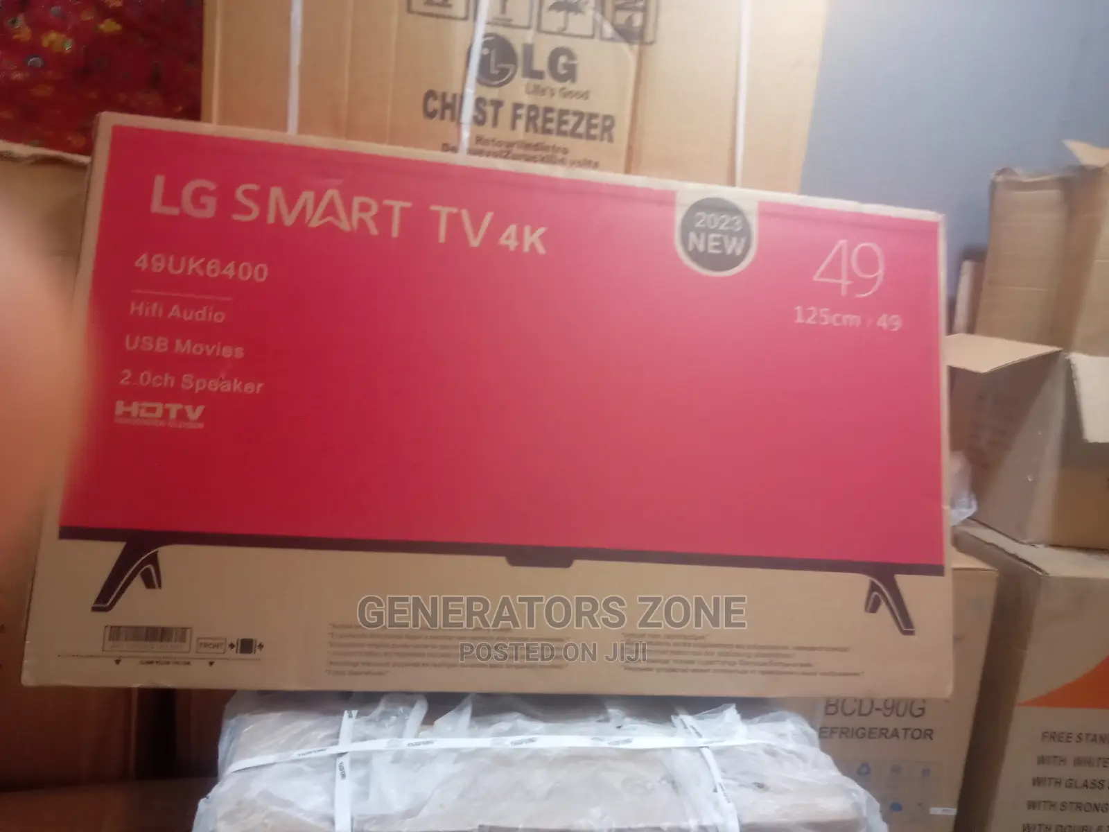 Lg-49''-Inch-Uhd Brand New Televison( a Year Warranty)