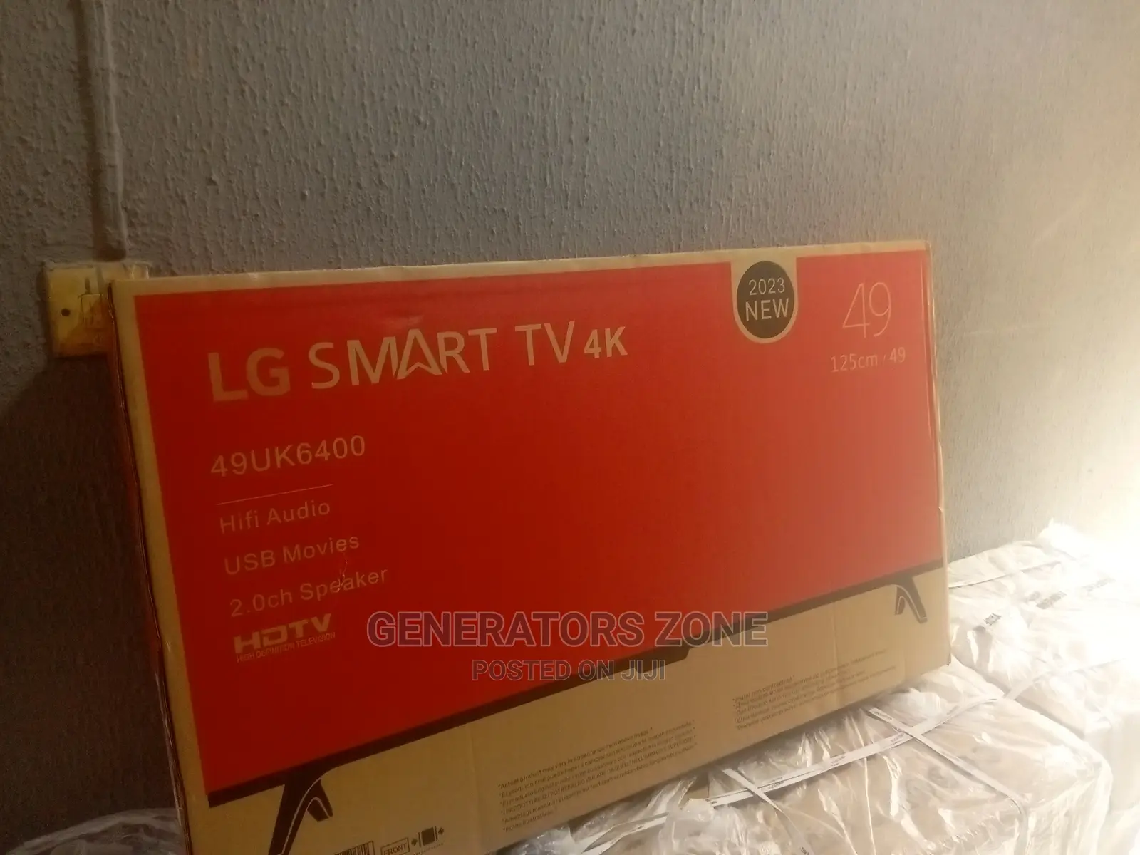 49uk6400|Uhd LED Smart Tv-Lg 49'' +Stand With Remote