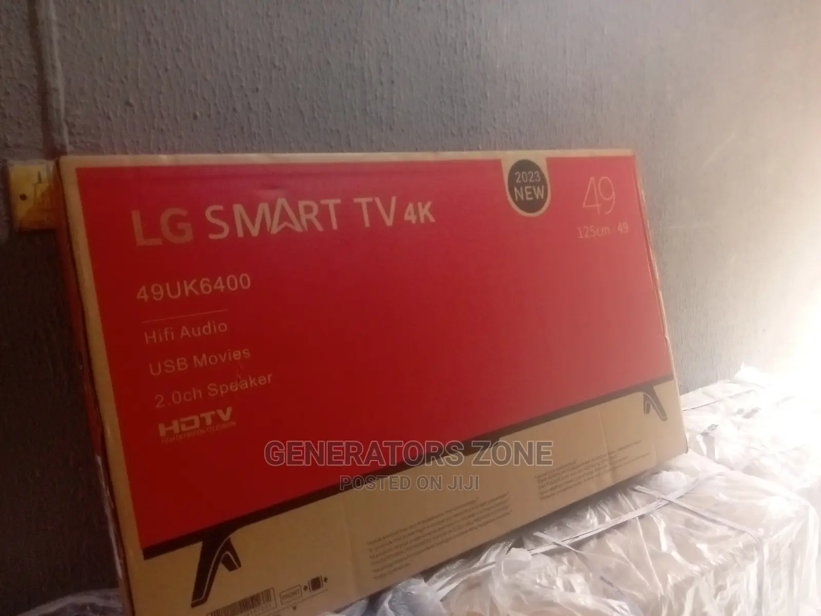 49uk6400|Uhd LED Smart Tv-Lg 49'' +Stand With Remote