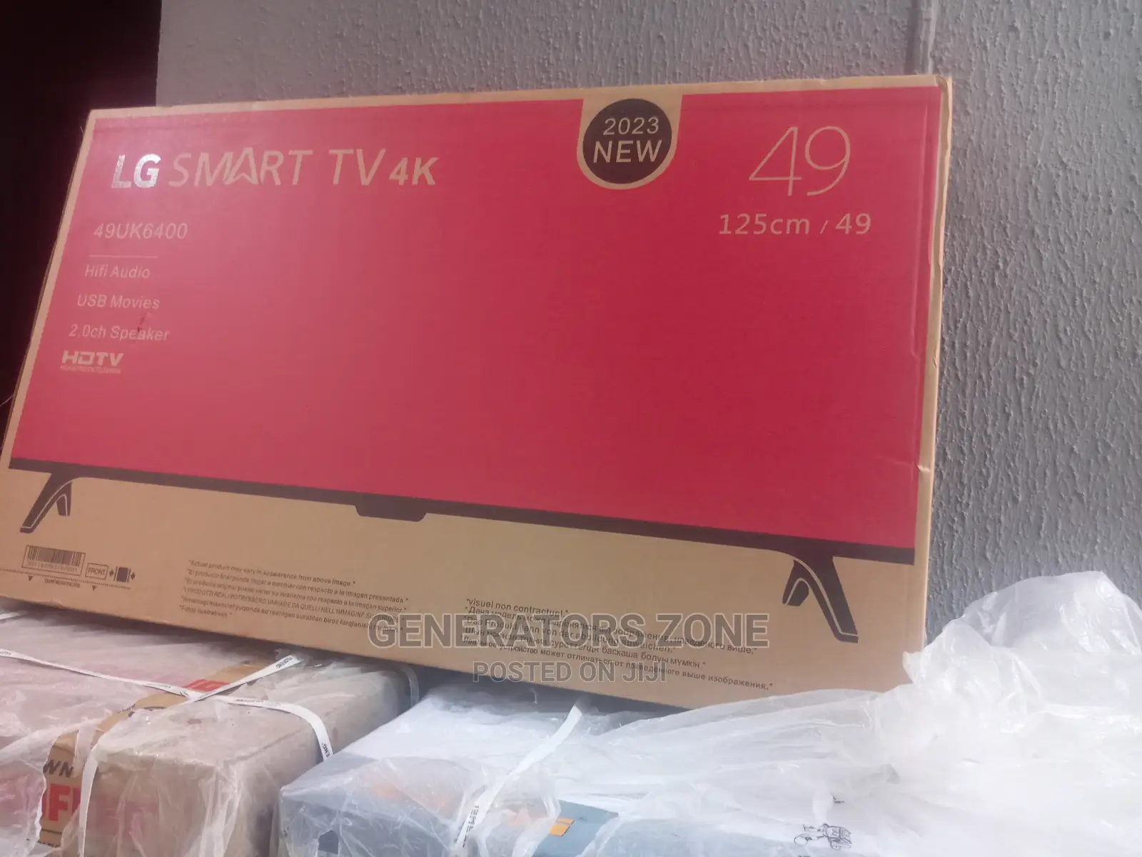 Lg 49 Smart Uhd Tv With Webos + Netflix+Miracast+Wifi,Usb