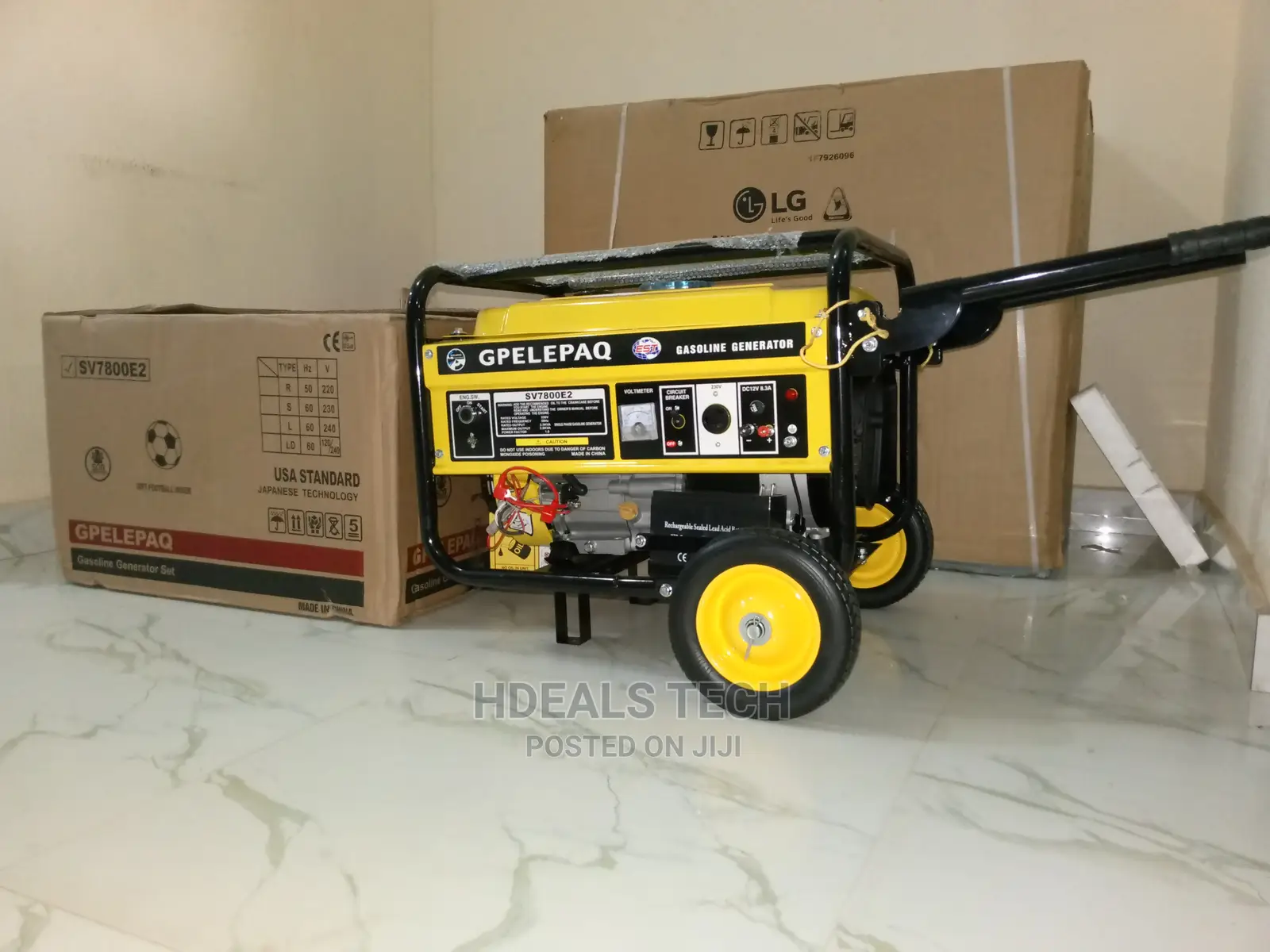 New Gp-Elepaq 5.0KVA Key-Start Generator [SV7800E2].