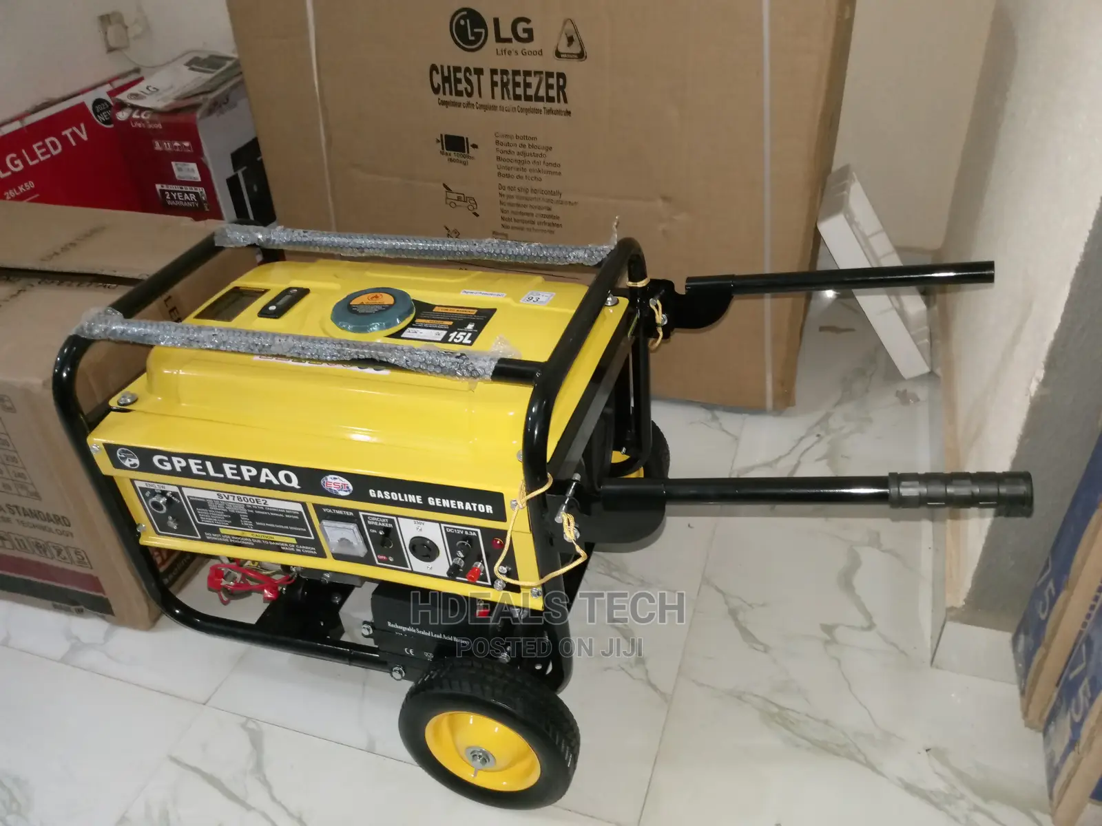 New Gp-Elepaq 5.0KVA Key-Start Generator [SV7800E2].