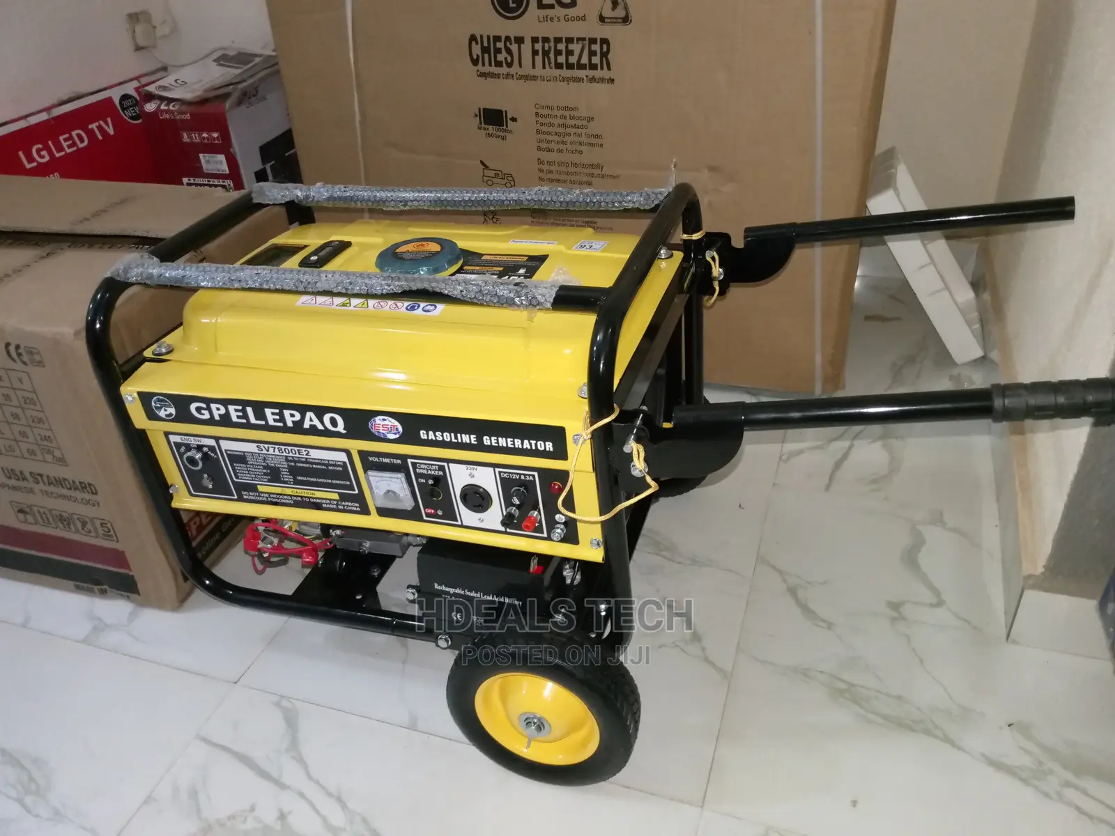 Original Gp-Elepaq 5.0KVA Key-Start Generator [SV7800E2].