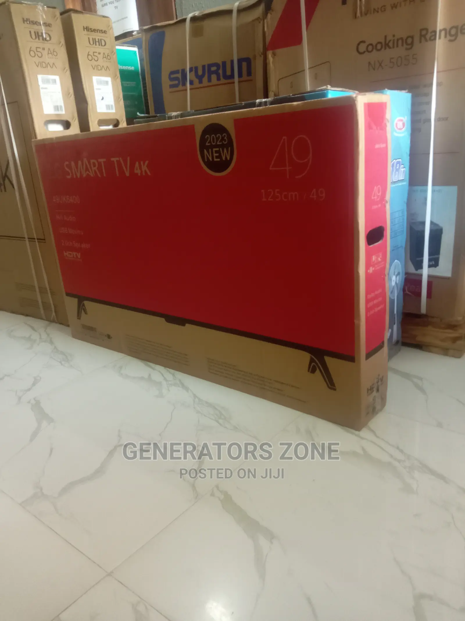 LG 49-Inches Uhd Tv- Smart Tv-Affordable)Netflix+Browser+Usb