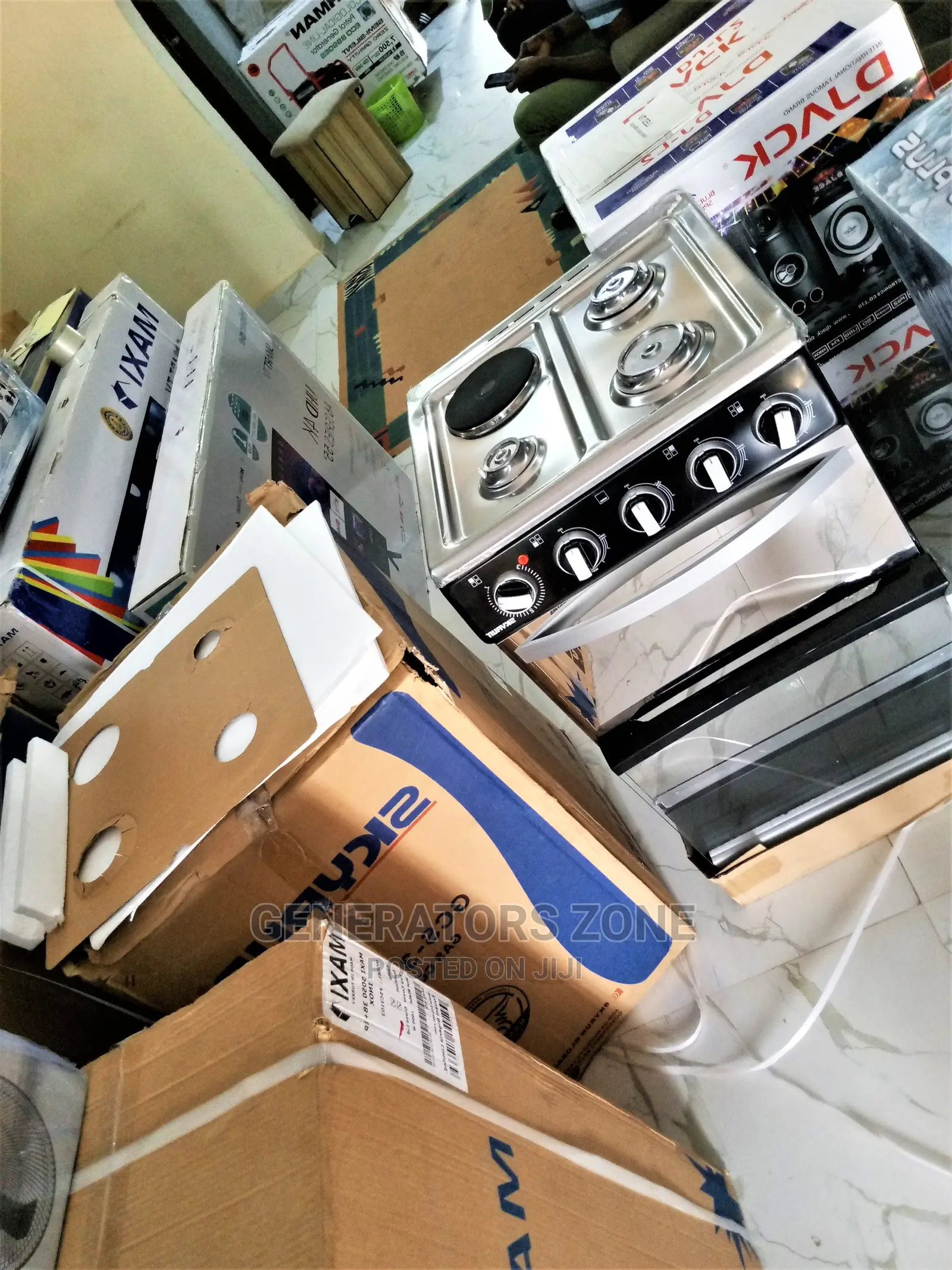 (Gcs-3g1e/X)| Skyrun Automatic Cooker(3gas +1electric)