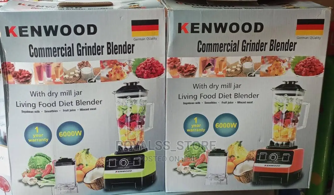 6000watts 2 in 1 Kenwood Commercial Blender