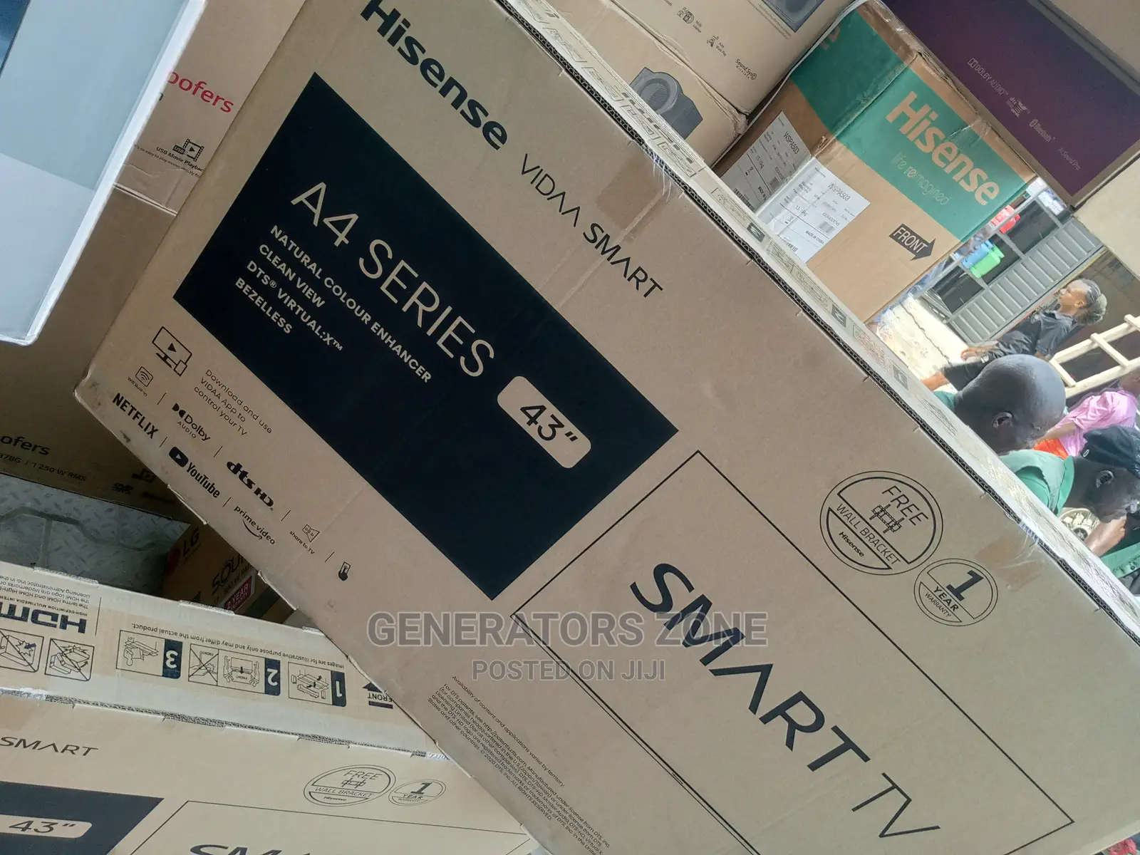 43-Inch Hisense Smart Tv-Uhd (43A4G)