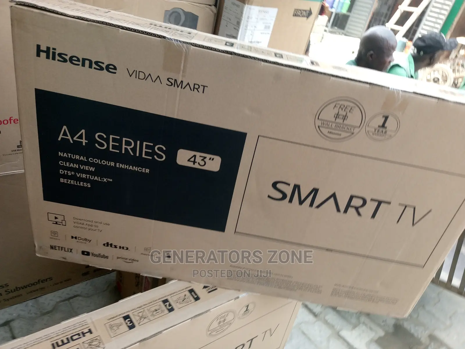 Hisense 43-Inch-Uhd--Smart-Television+ Internet Features