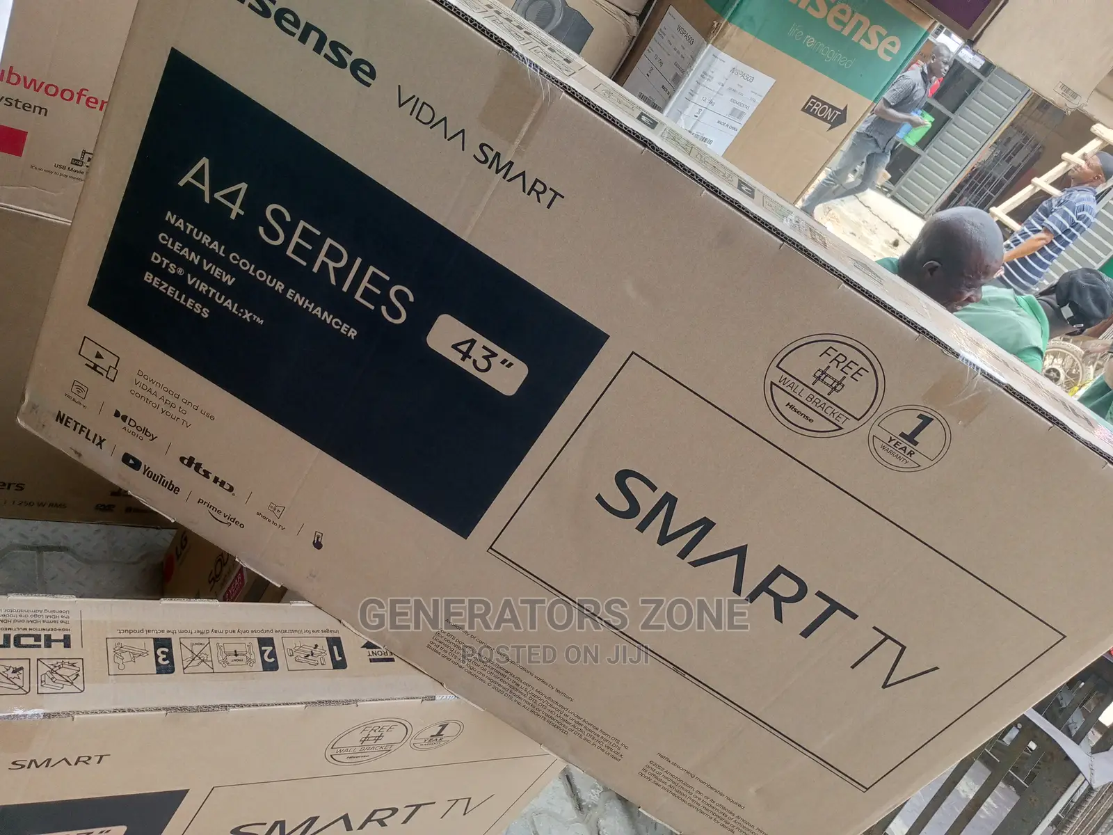 Hisense 43-Inch-Uhd--Smart-Television+ Internet Features
