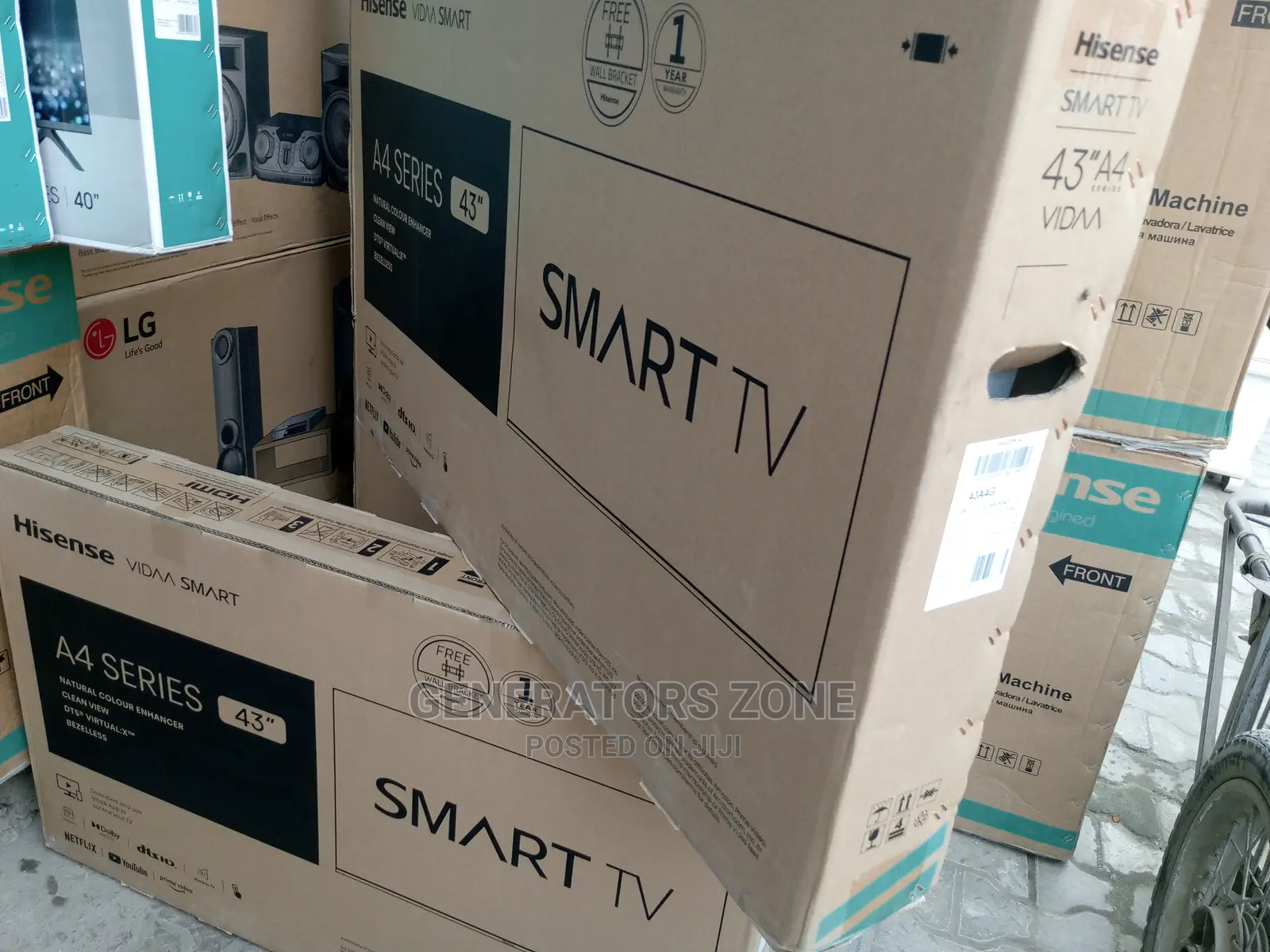 43-Inch-Hisense Smart Tv-Uhd (Original)