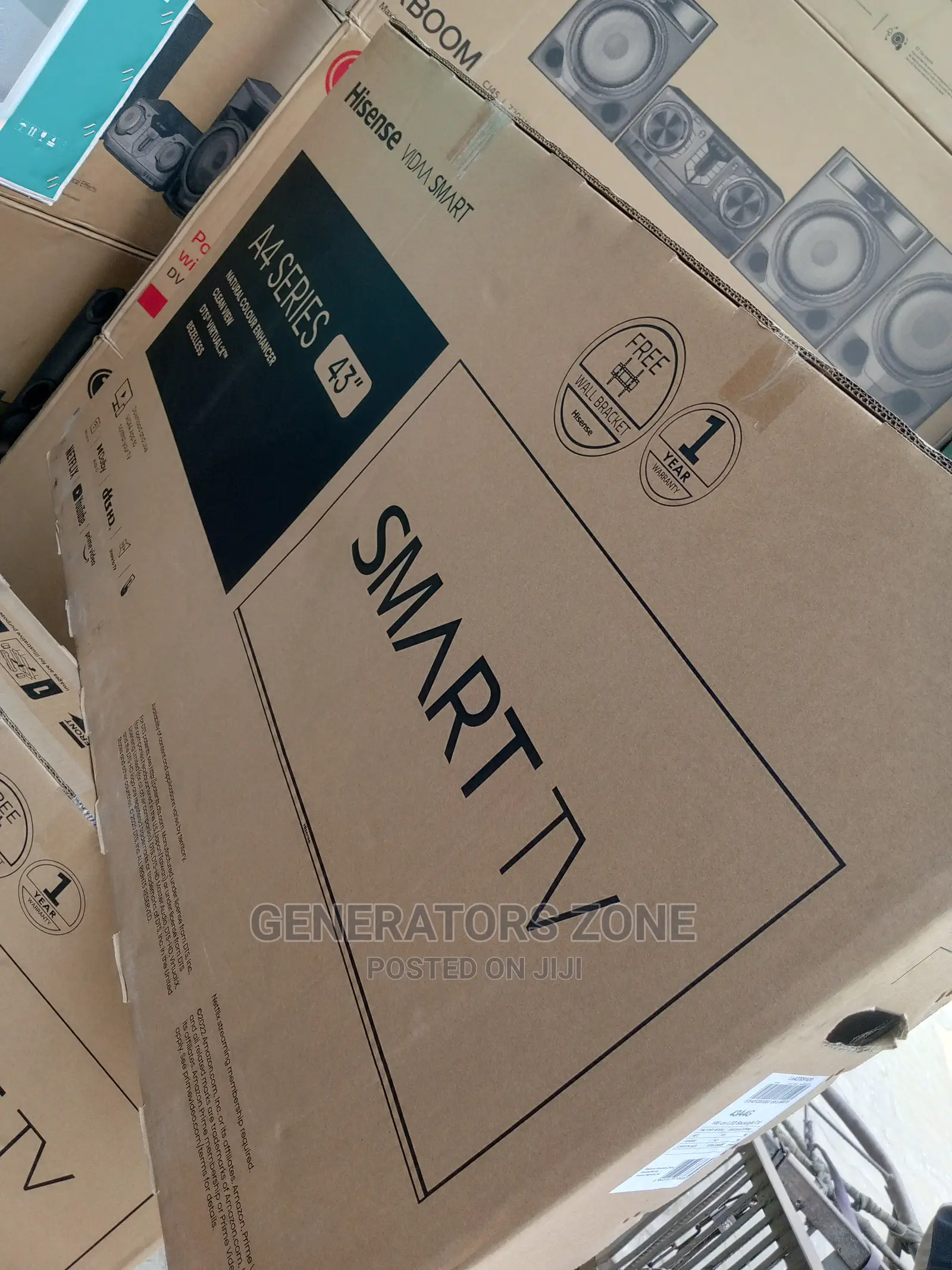 Hisense 43'' Smart Tv(Uhd ) (Tv)|43A4G