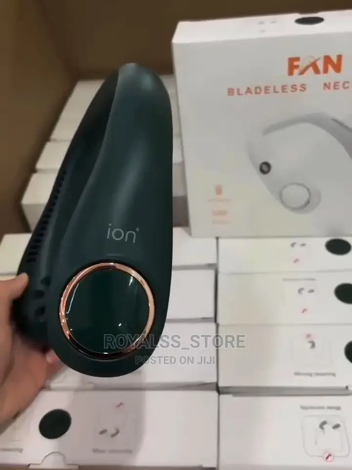 Rechargeable Hands Free Blade-Less Neck Fan