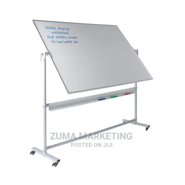 Double Sided Magnetic Whiteboard 4 by 4
