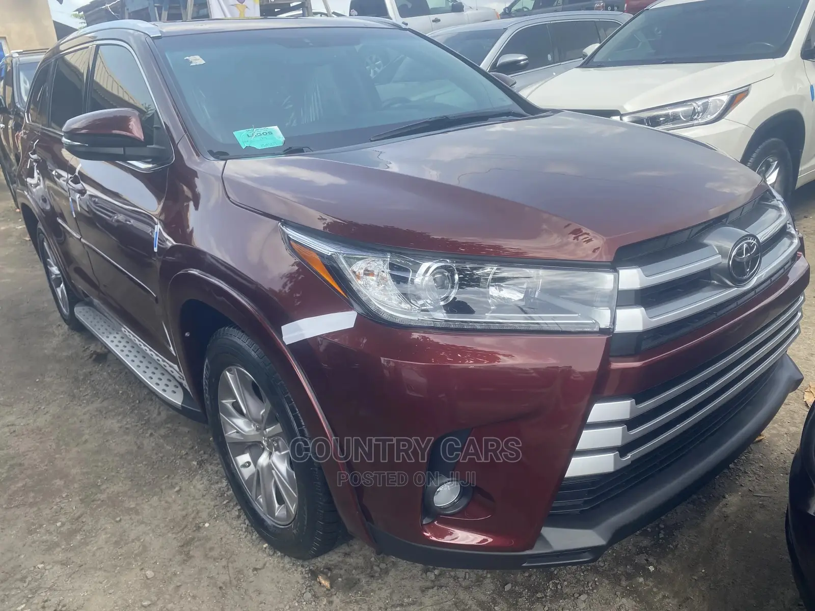 Toyota Highlander 2015 Red